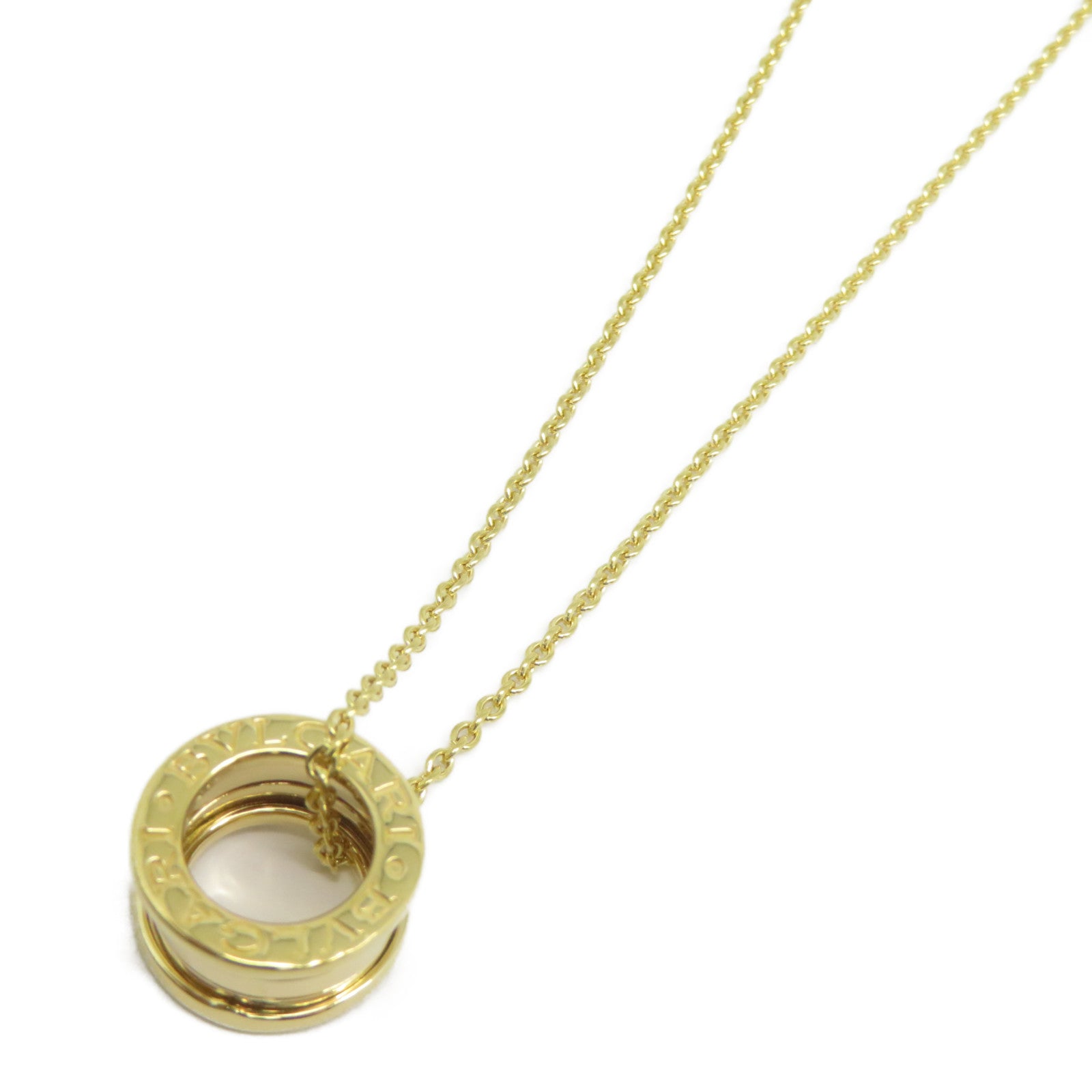 BVLGARI 18K黃金B-zero1 Necklace項鍊