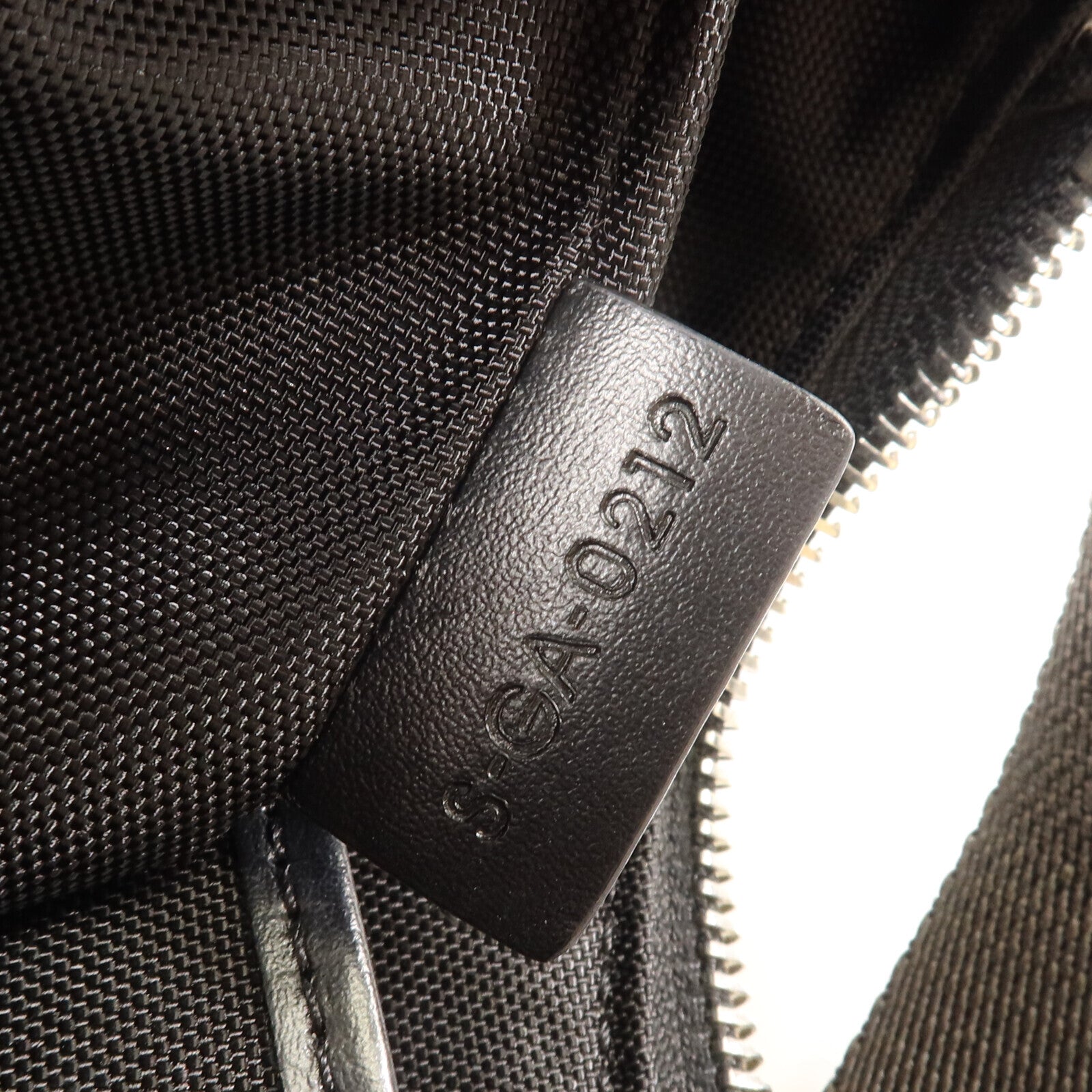 CELINE 帆布Ava Trekking銀扣肩背袋