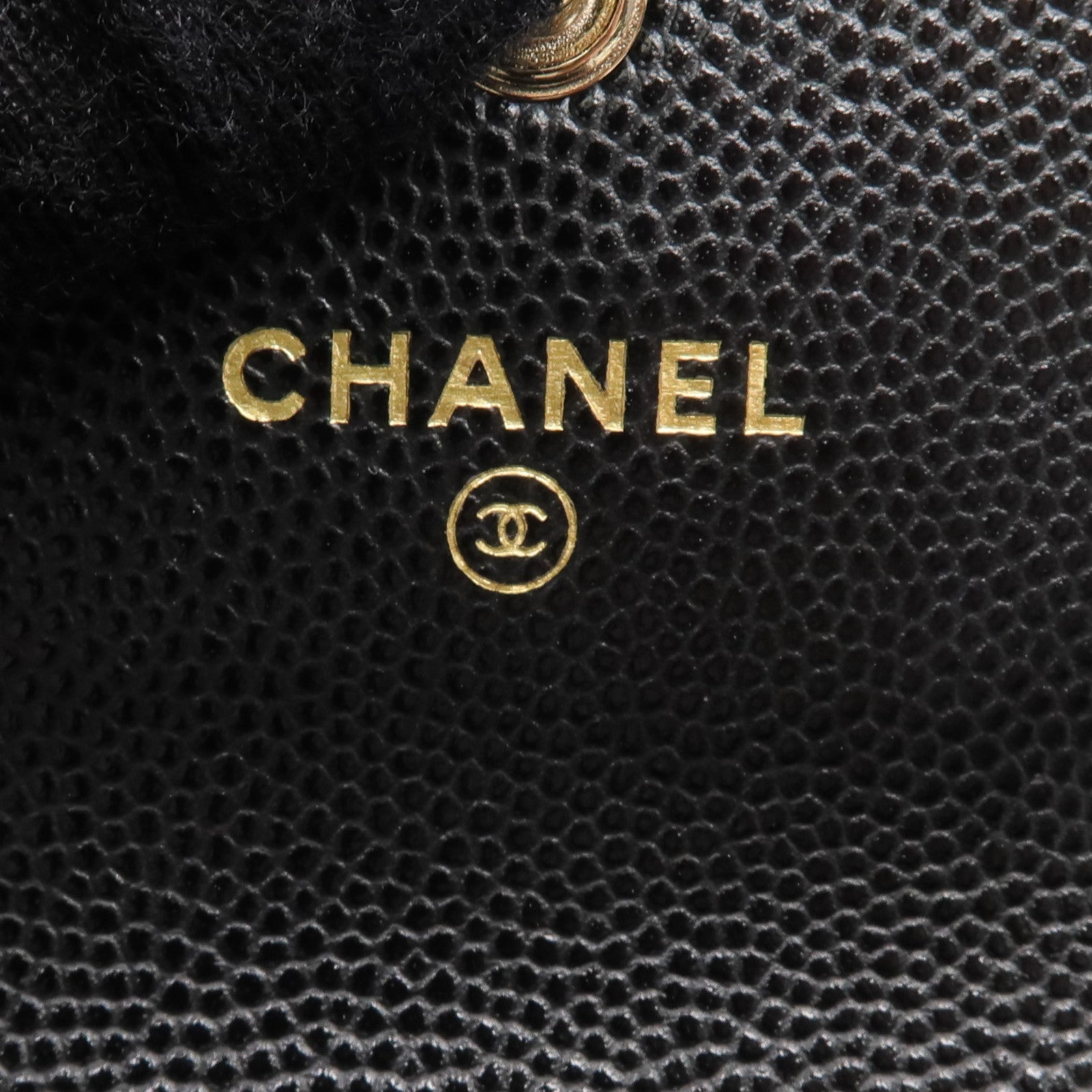 CHANEL 牛皮皮革Card/Coin Case金扣零錢包/卡片套