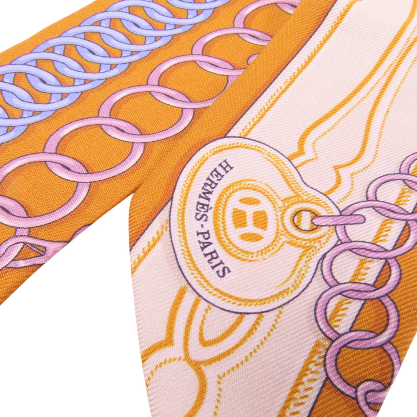 HERMES 絲質Twilly Scarf絲巾