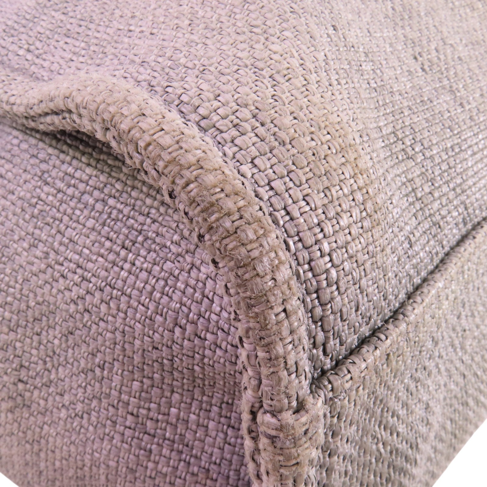 CHANEL 帆布Deauville GM銀扣手挽肩背兩用袋