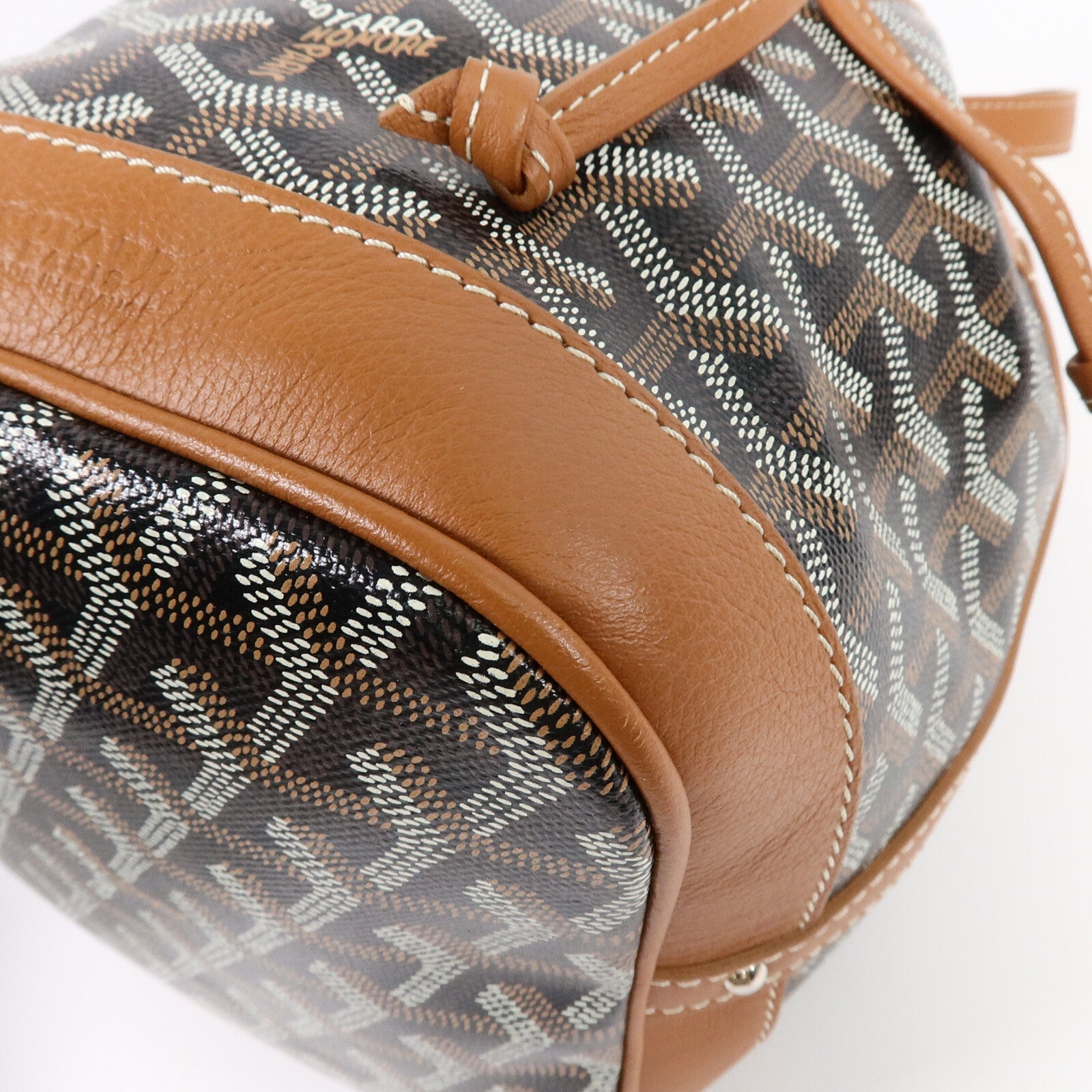GOYARD 塗層帆布Petit Flot Bucket PM肩背袋