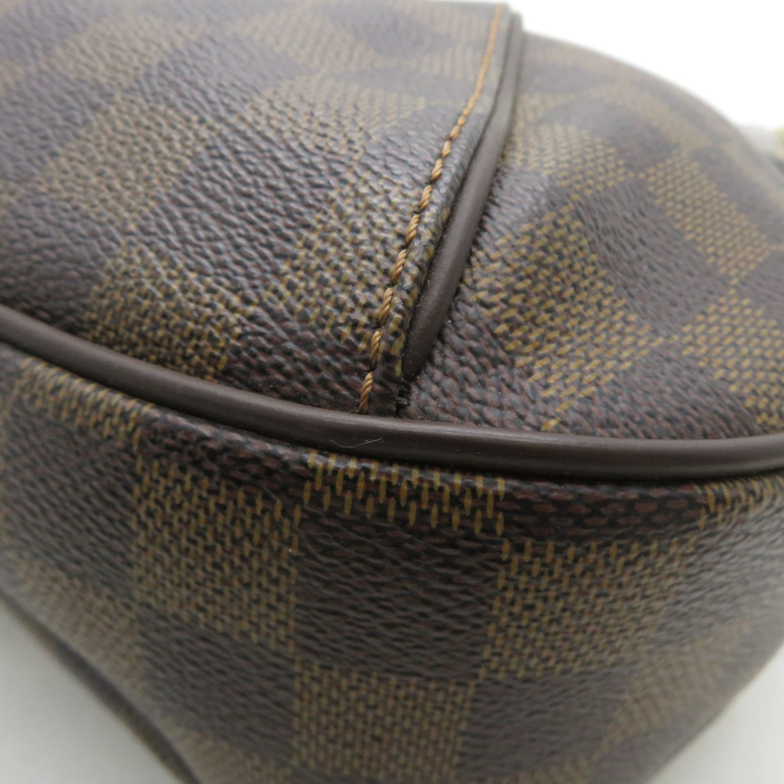 LOUIS VUITTON 【激減優惠】Damier Thames PM金扣肩背袋啡色