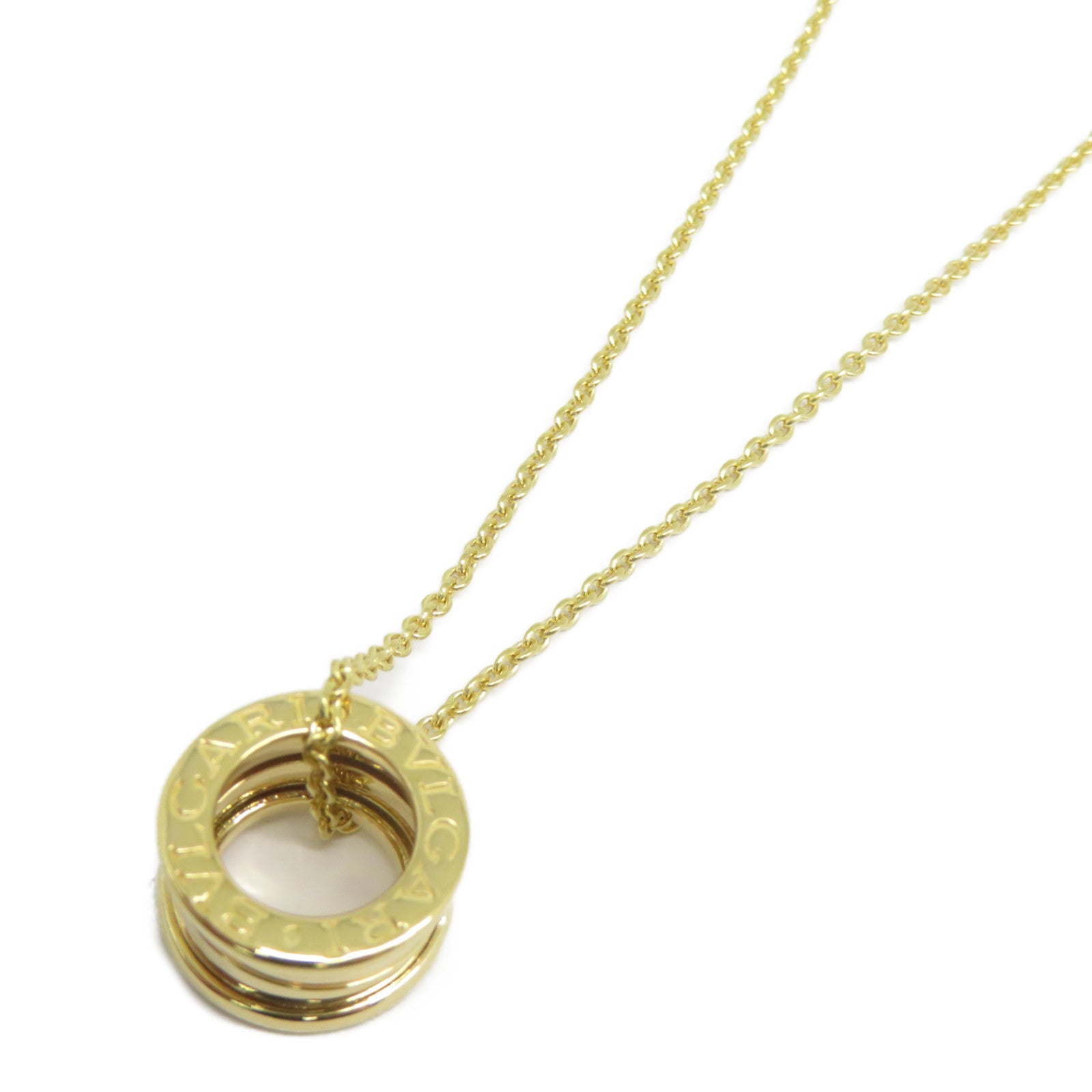 BVLGARI 18K黃金B-zero1 Necklace項鍊