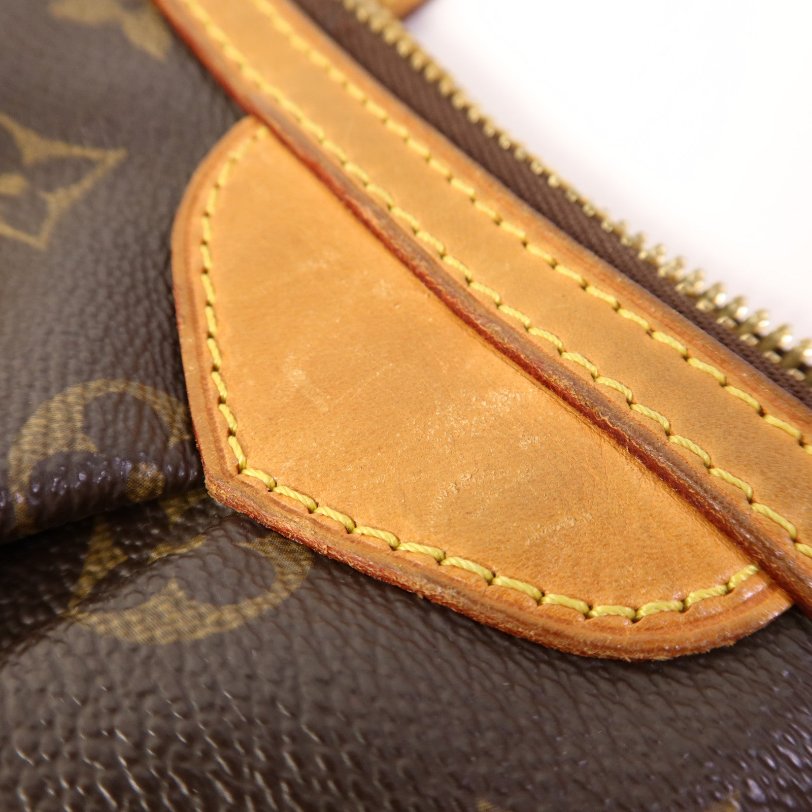 LOUIS VUITTON Monogram Palermo PM金扣手挽肩背兩用袋棕色