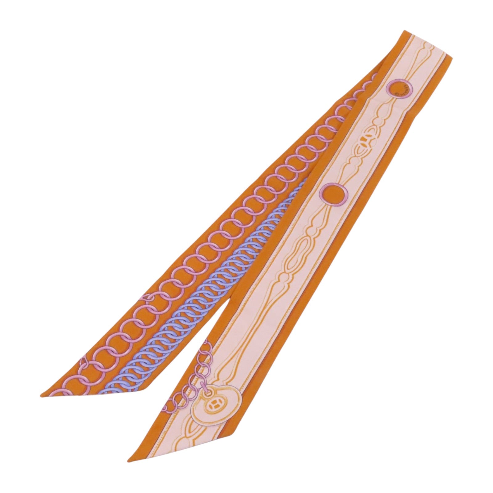 HERMES 絲質Twilly Scarf絲巾