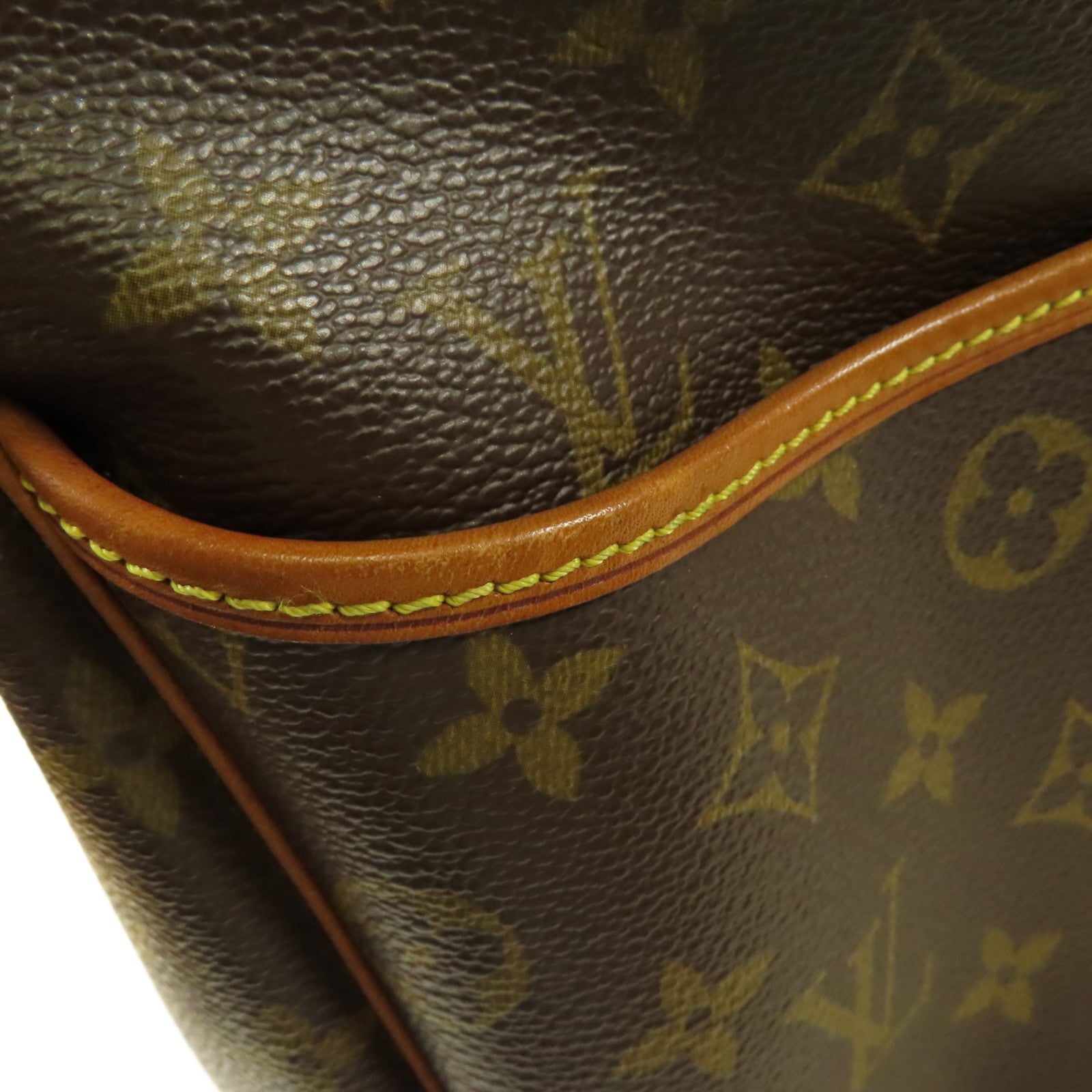 LOUIS VUITTON Monogram Deauville金扣手挽袋