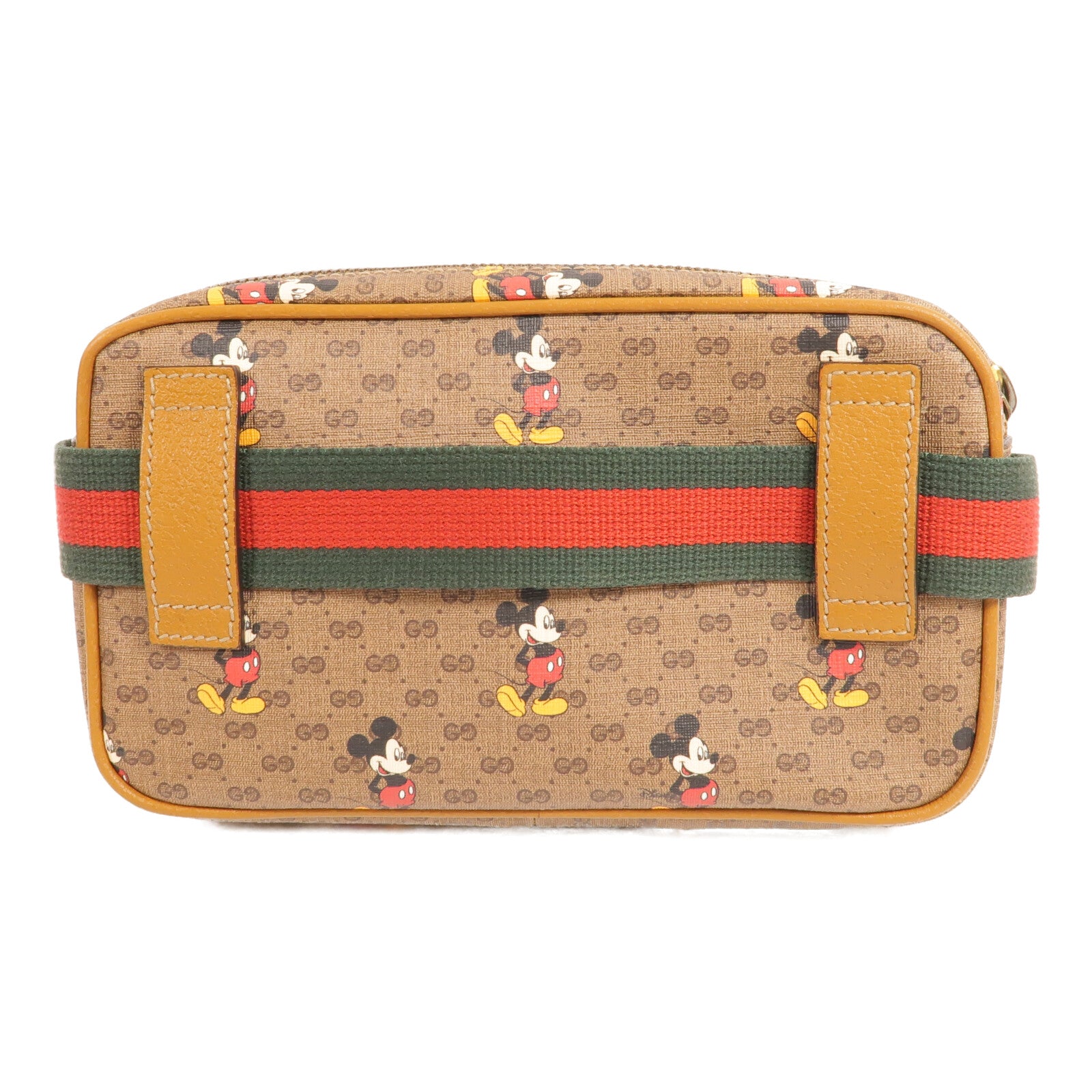 GUCCI 塗層帆布Disney Collab Mini GG Supreme腰包