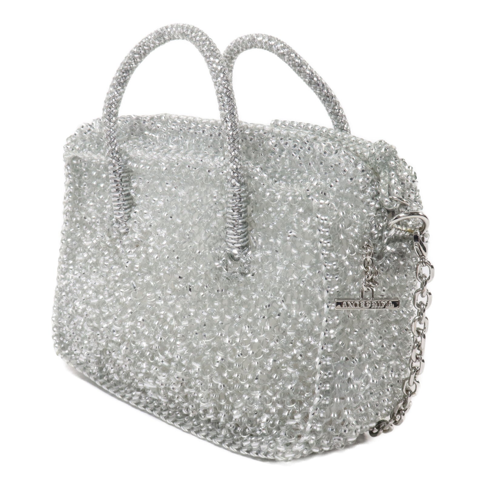 ANTEPRIMA PVC Chain Shoulder鏈帶手挽肩背兩用袋