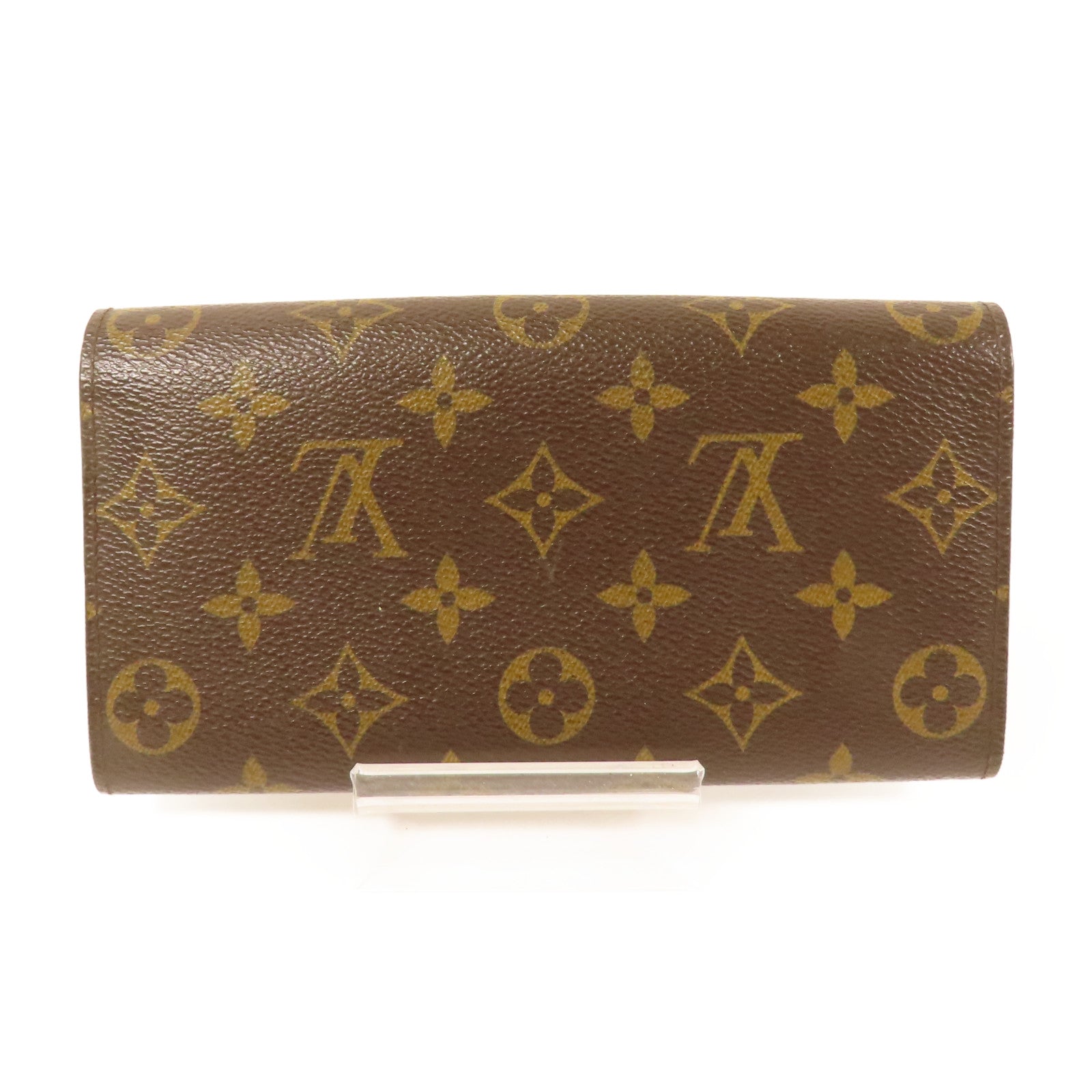 LOUIS VUITTON Monogram Portefeuille Sarah金扣長錢包
