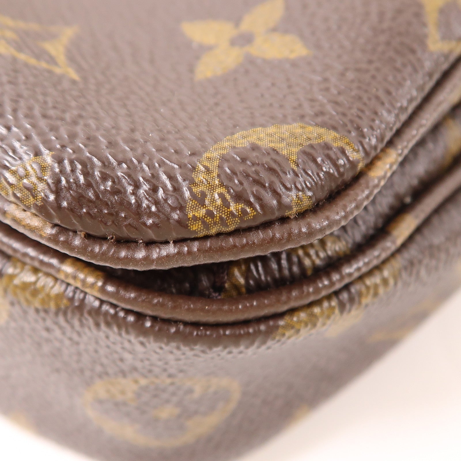 LOUIS VUITTON Monogram Pochette Metis MM金扣手挽肩背兩用袋棕色