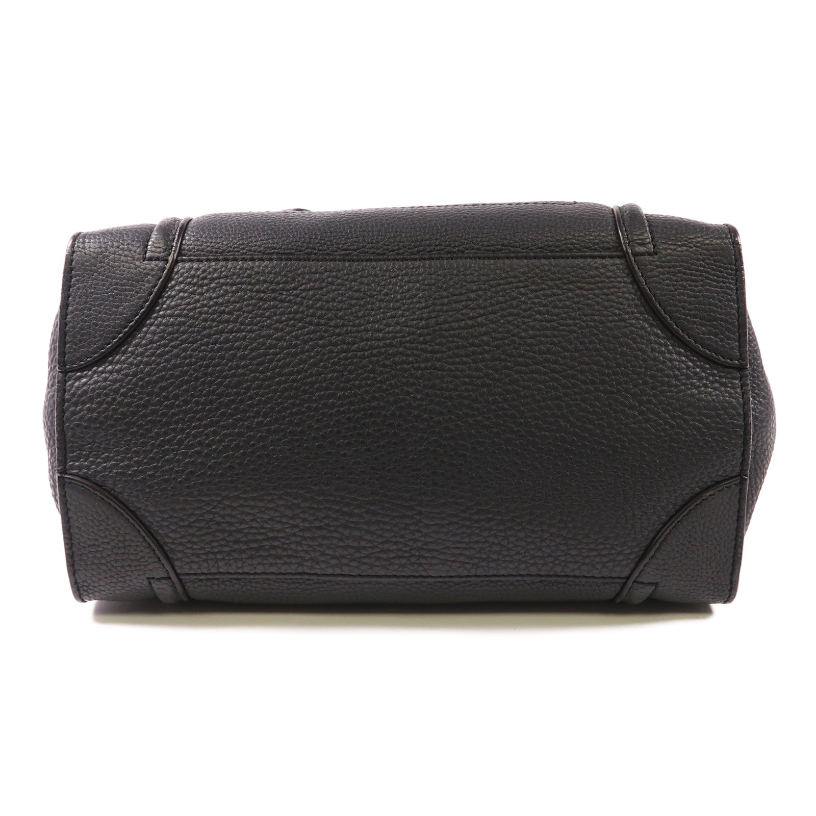 CELINE 牛皮皮革Mini Luggage金扣手挽袋