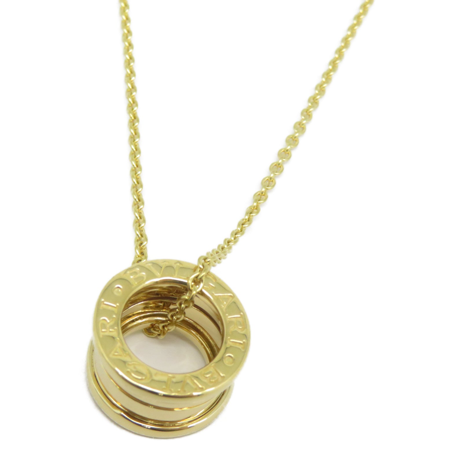 BVLGARI 18K黃金B-zero1 Necklace項鍊