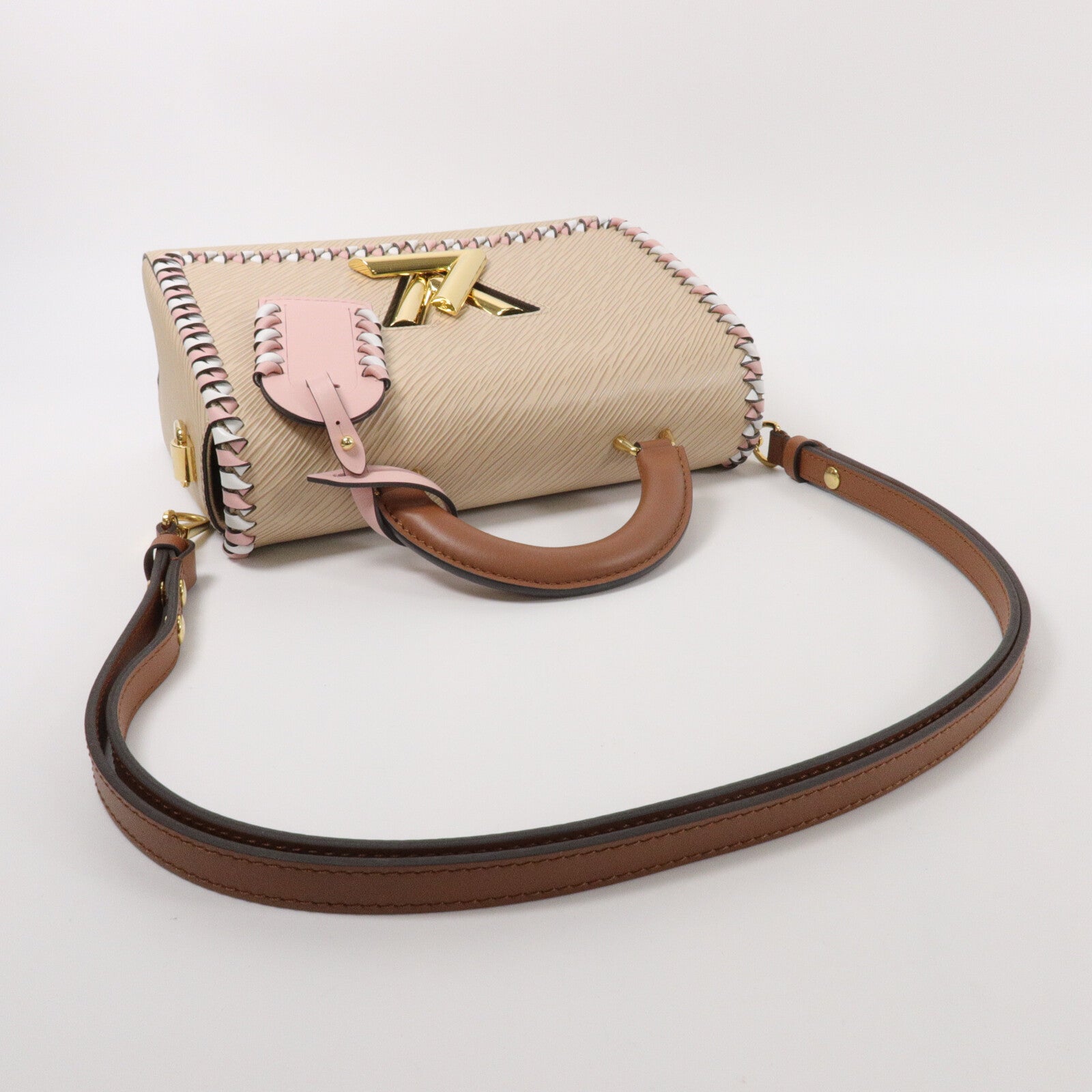 LOUIS VUITTON Epi Twist Top Handle MM手挽肩背兩用袋