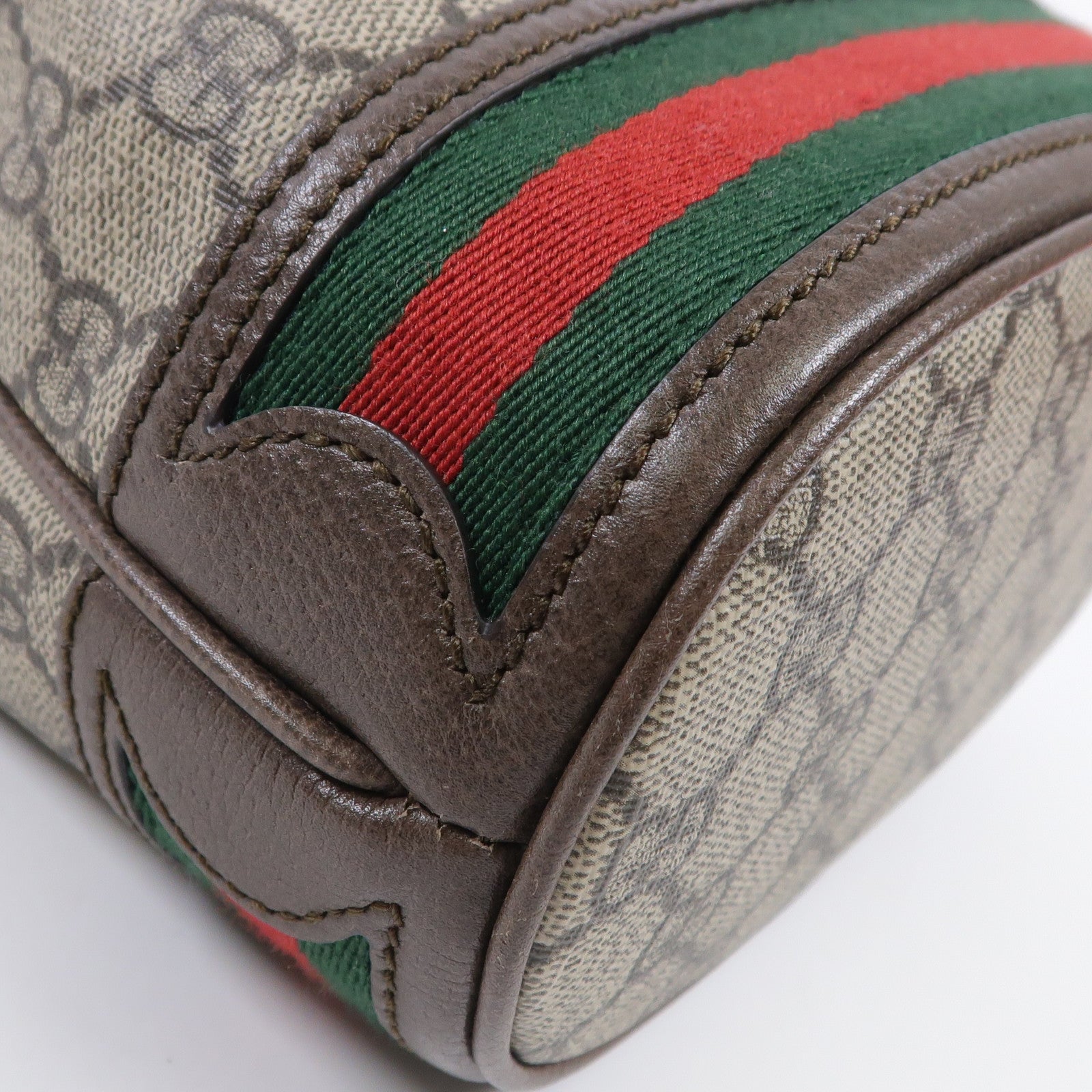 GUCCI 塗層帆布Ophidia GG Bucket Bag金扣肩背袋