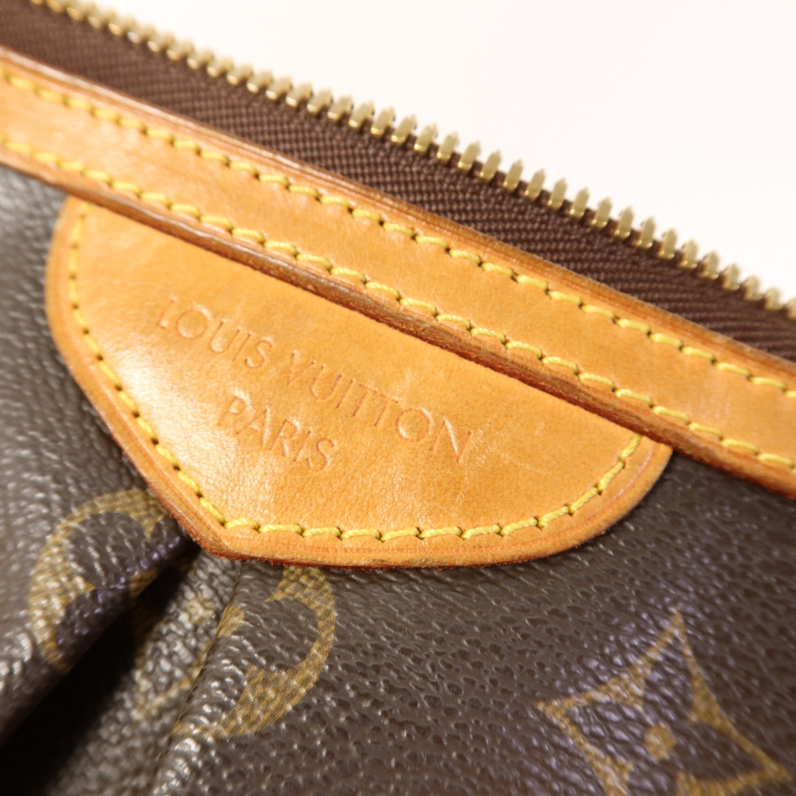 LOUIS VUITTON Monogram Palermo PM金扣手挽肩背兩用袋棕色