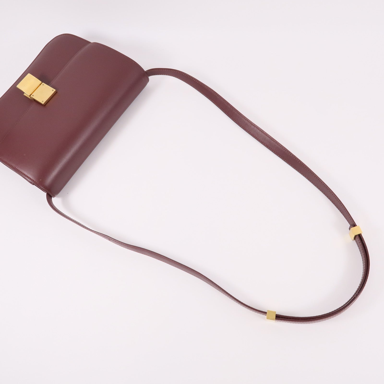 CELINE 牛皮皮革Classic Box Medium肩背袋