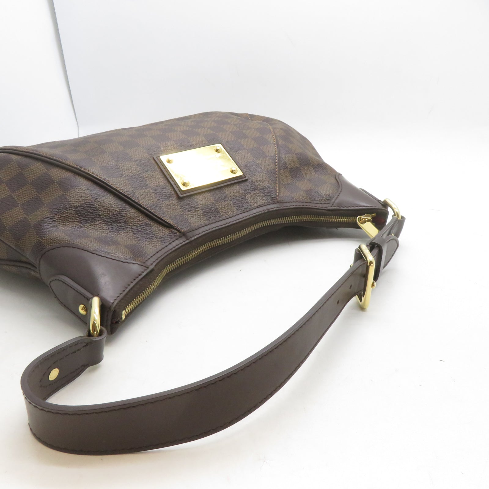 LOUIS VUITTON 【激減優惠】Damier Thames PM金扣肩背袋啡色
