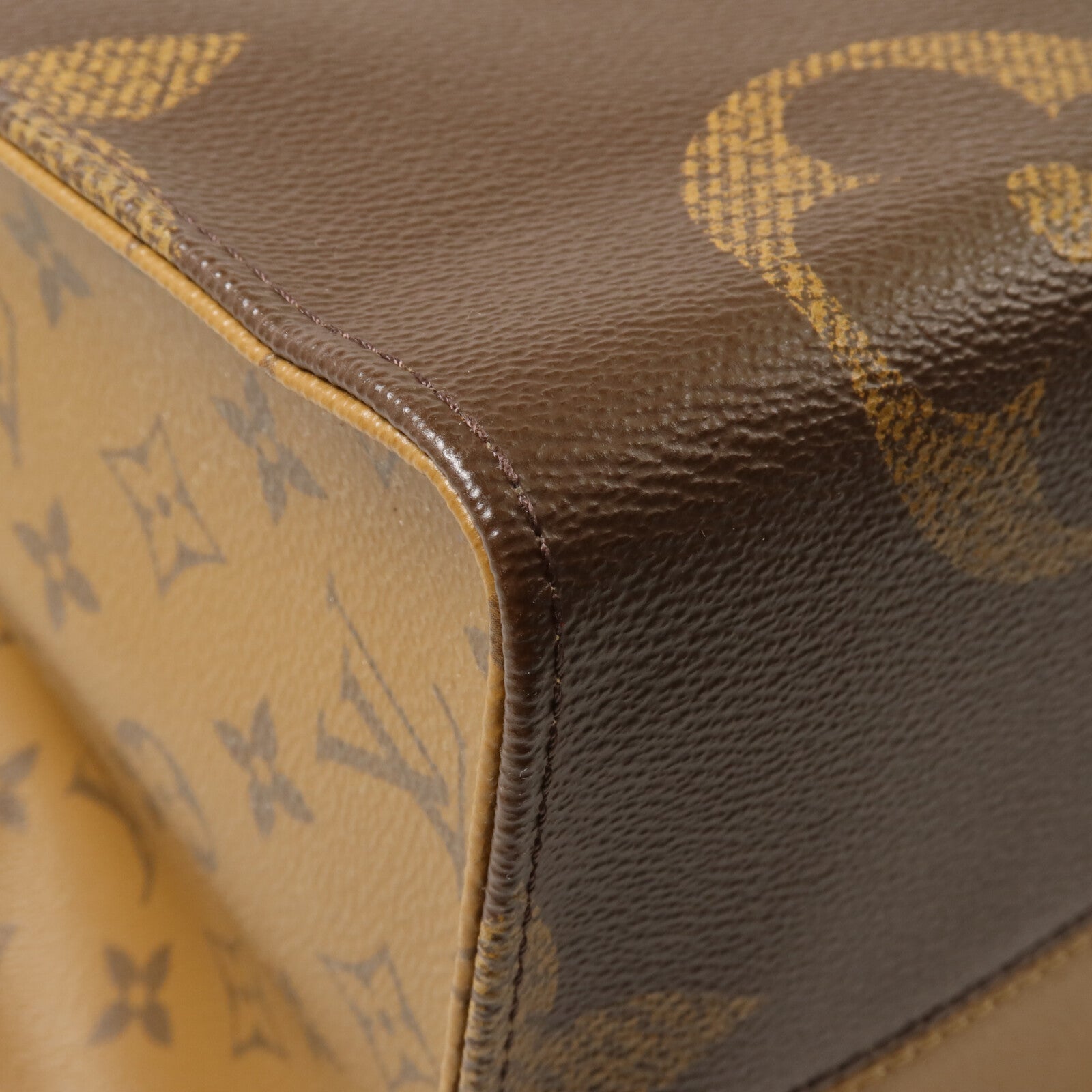LOUIS VUITTON Monogram Giant/Monogram Reverse On The Go GM手挽肩背兩用袋
