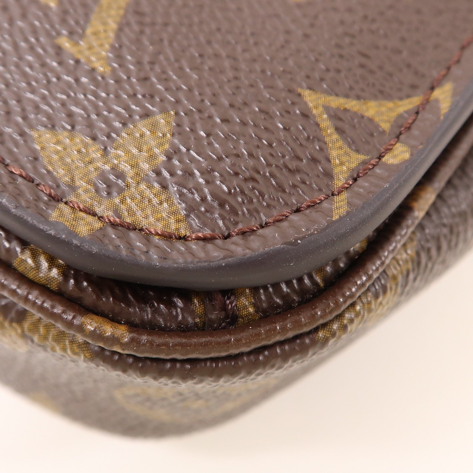 LOUIS VUITTON Monogram Pochette Metis MM金扣手挽肩背兩用袋棕色