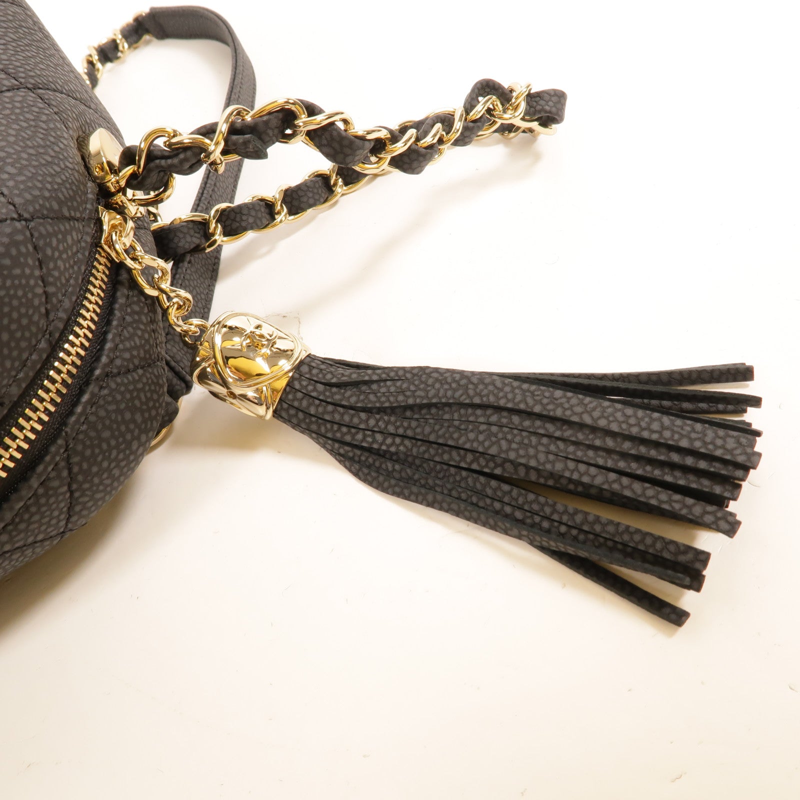 CHANEL 牛皮皮革Coco Tassel Camera Bag肩背袋