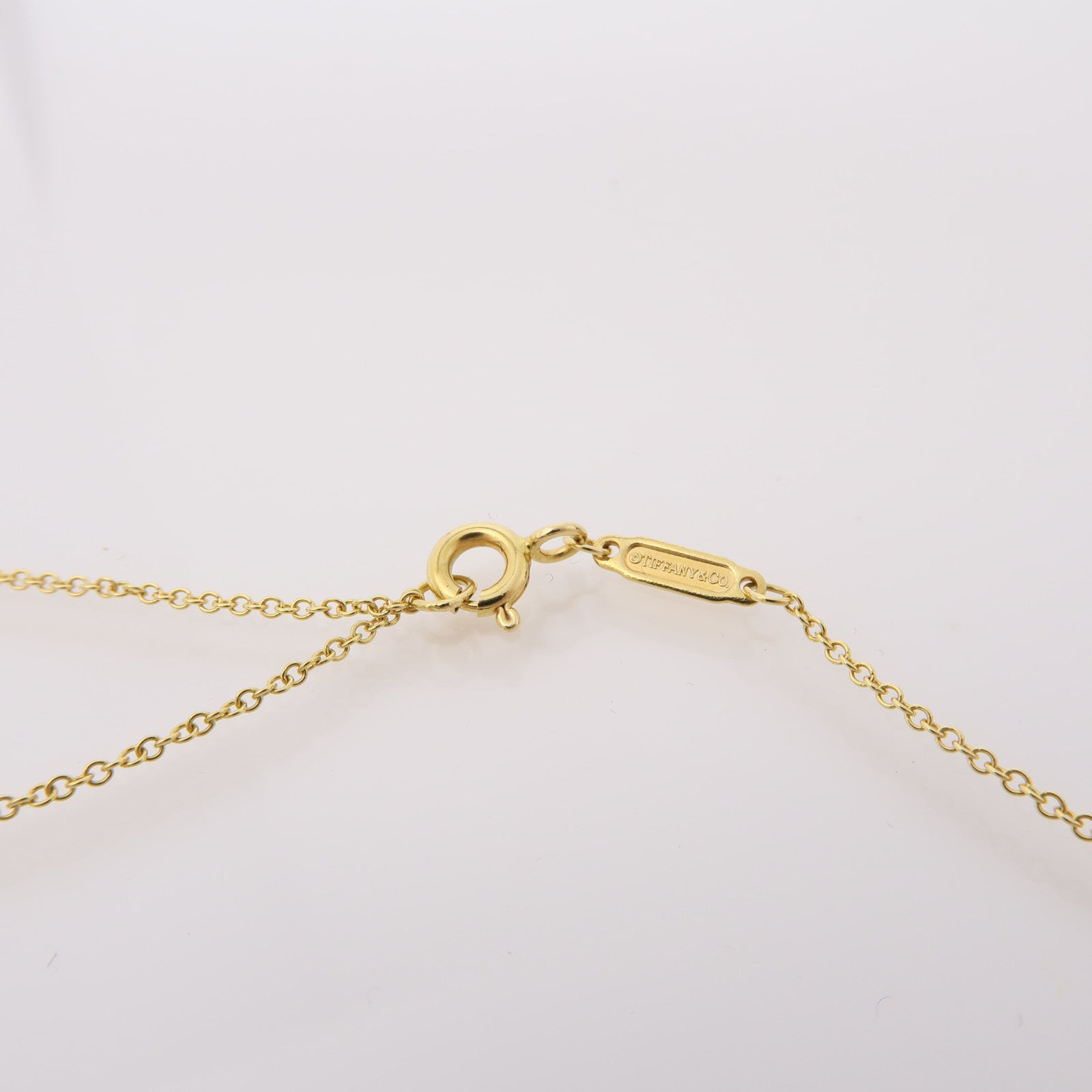 TIFFANY＆CO 18K黃金Smile Necklace項鍊