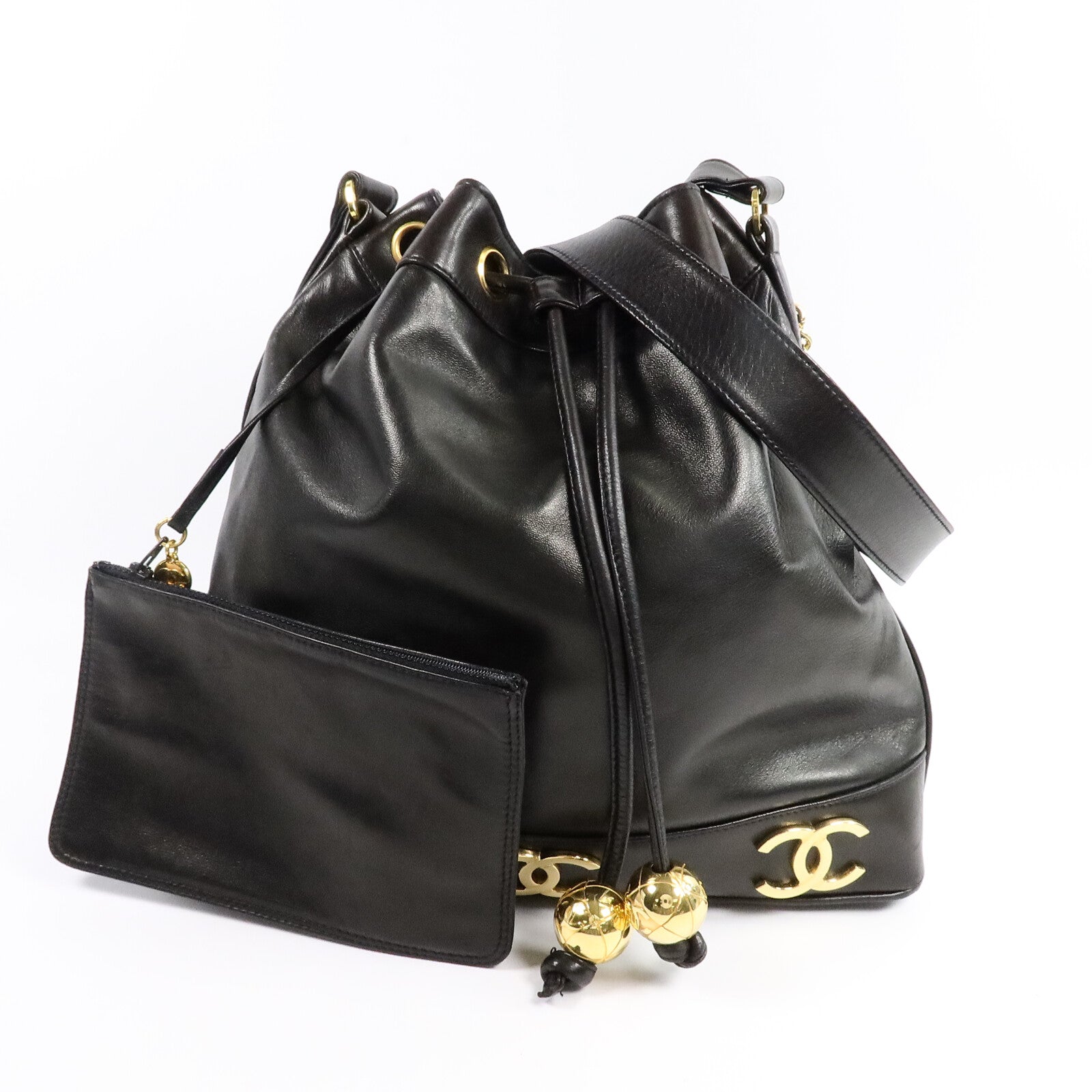 CHANEL 羊皮皮革Vintage Shoulder Bag肩背袋