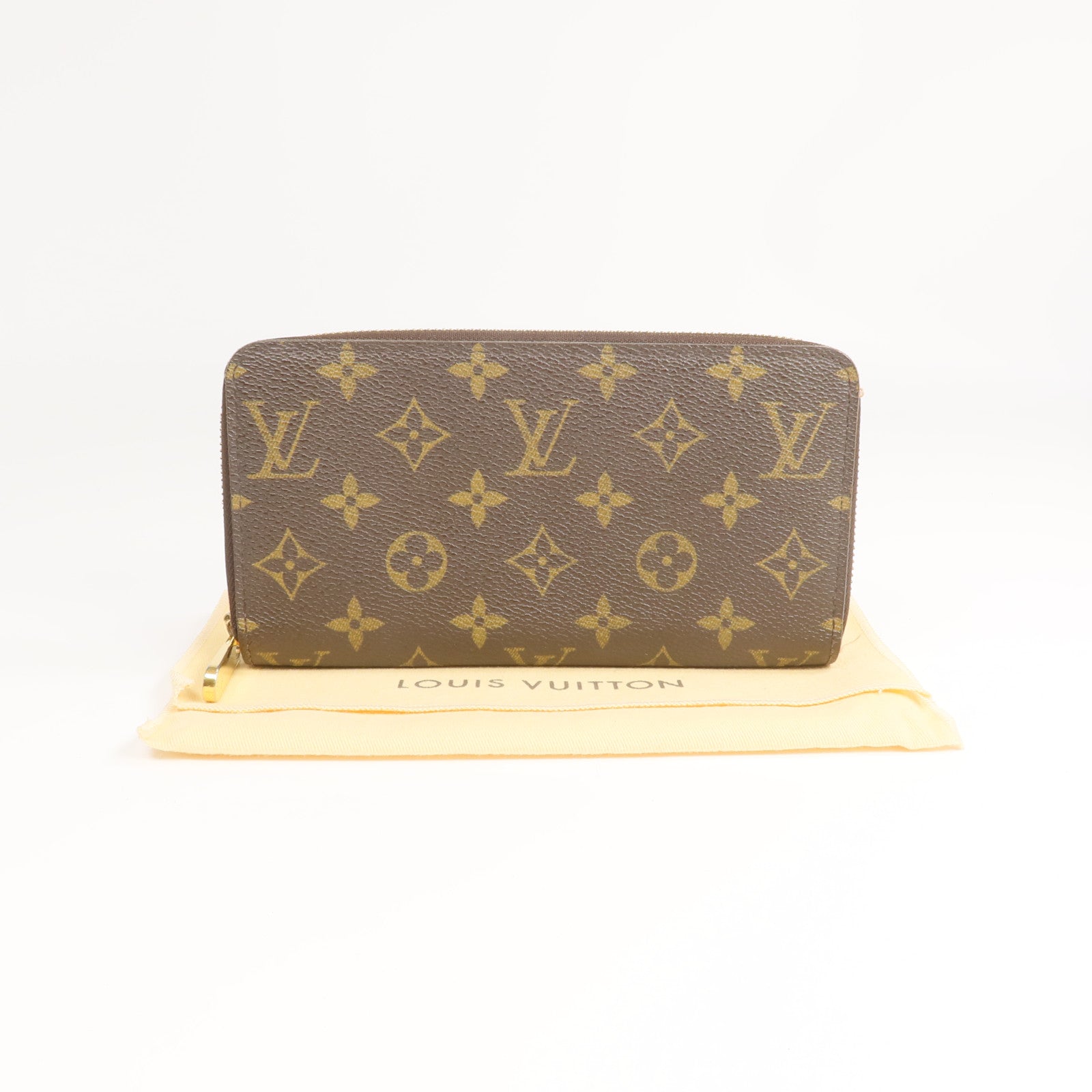 LOUIS VUITTON Monogram Zippy Long Wallet金扣長錢包