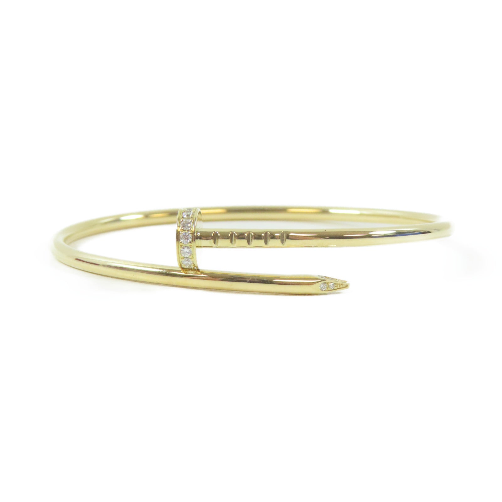 CARTIER 18K玫瑰金Juste Un Clou手鐲Cartier#16/15.5cm
