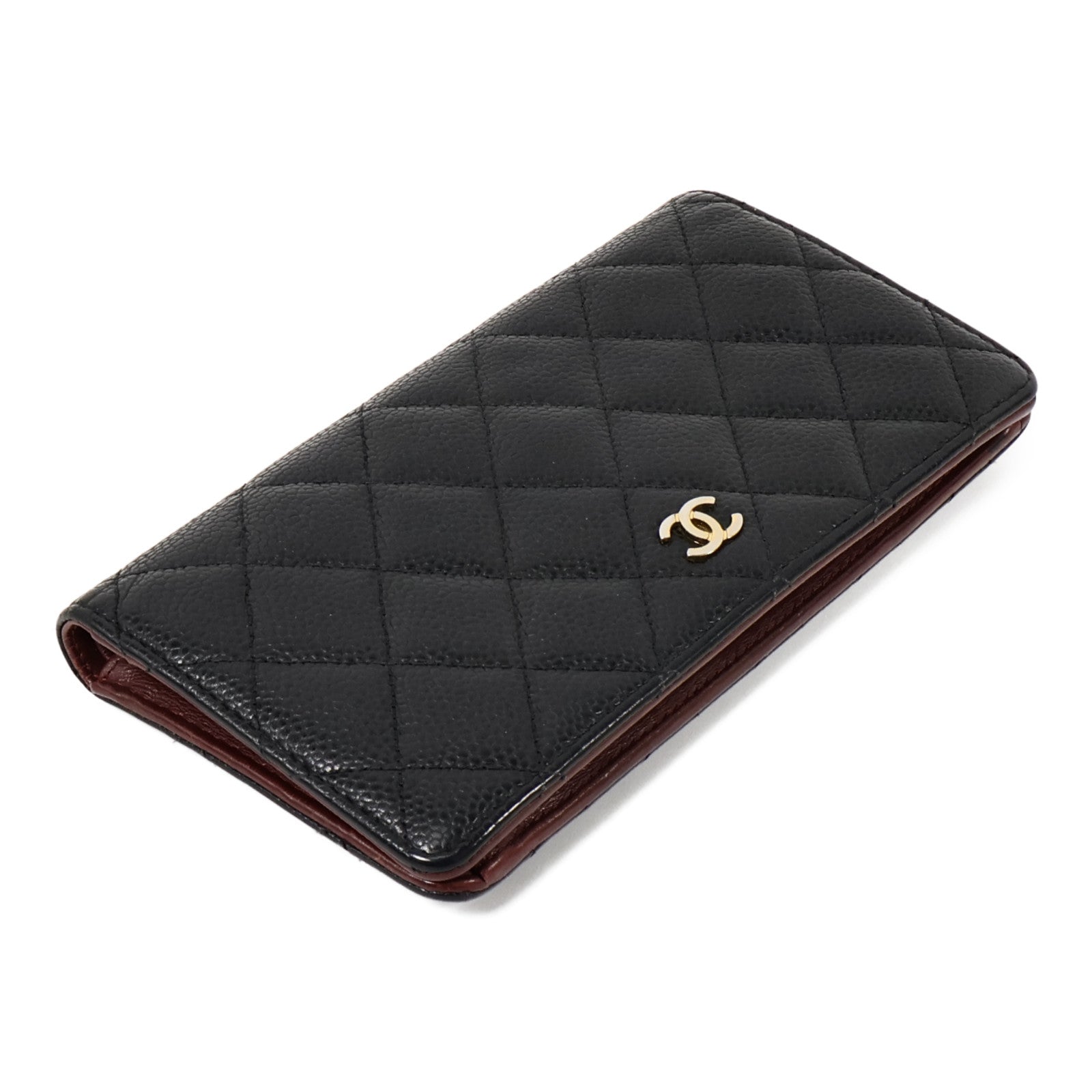 CHANEL 牛皮皮革Long wallet長錢包