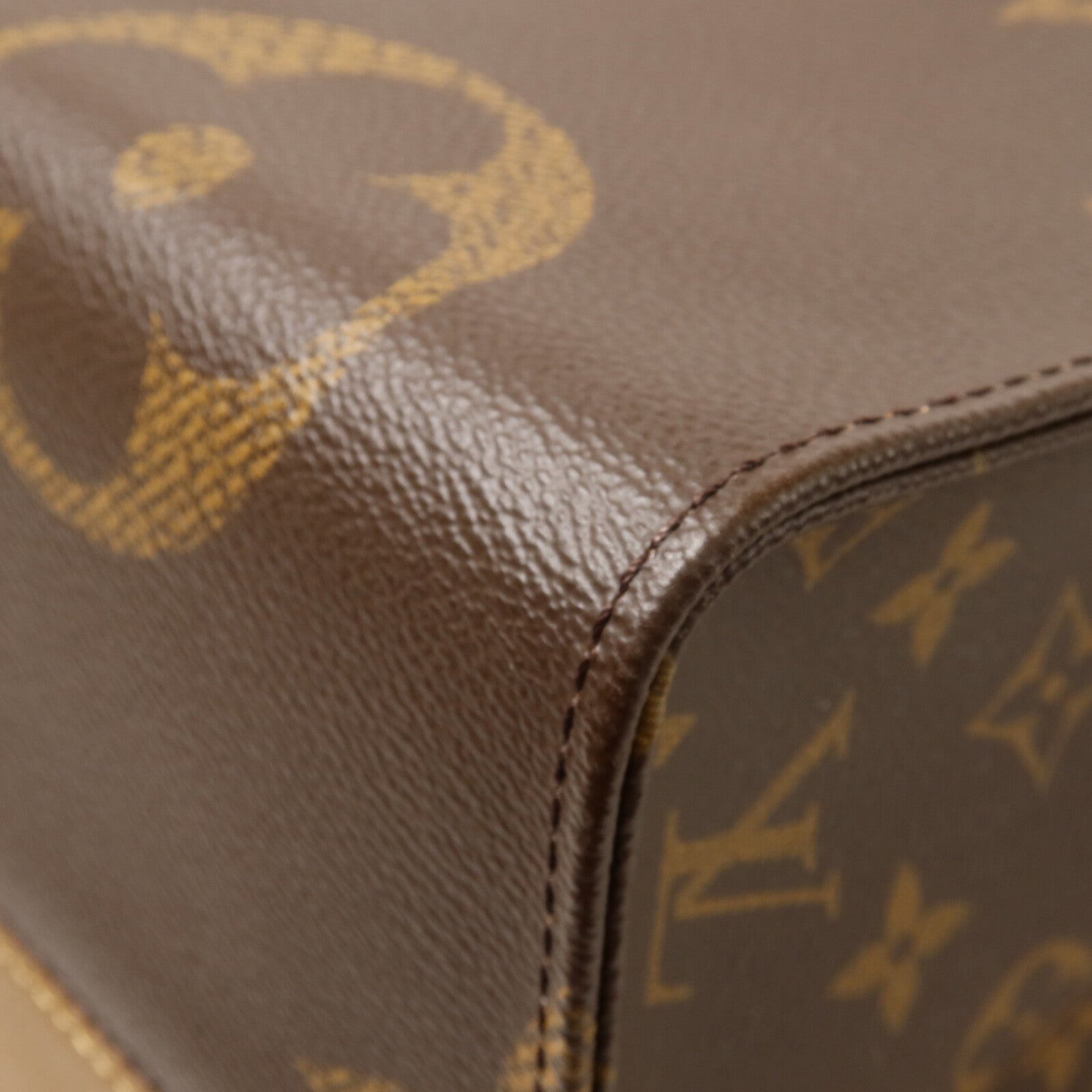 LOUIS VUITTON Monogram Giant/Monogram Reverse On The Go GM手挽肩背兩用袋