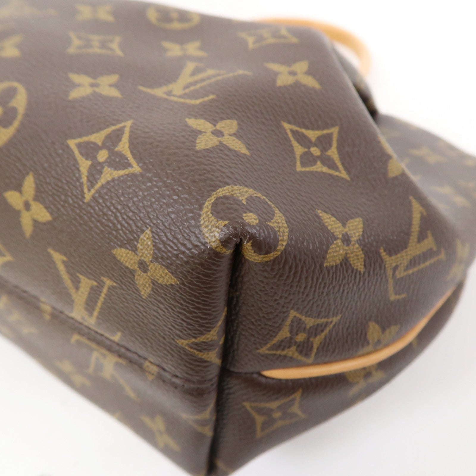 LOUIS VUITTON Monogram Turenne PM金扣手挽肩背兩用袋啡色