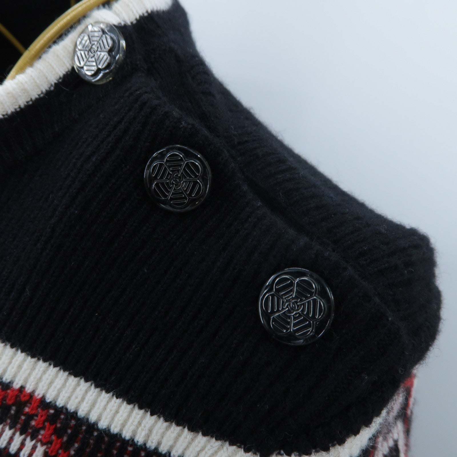 CHANEL Cashmere/Polyamide Knitted Long-Sleeve Dress連身裙
