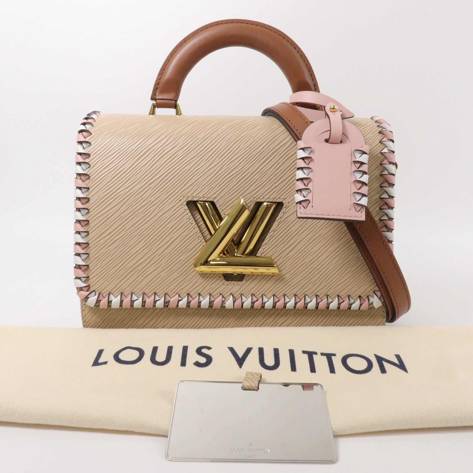 LOUIS VUITTON Epi Twist Top Handle MM手挽肩背兩用袋