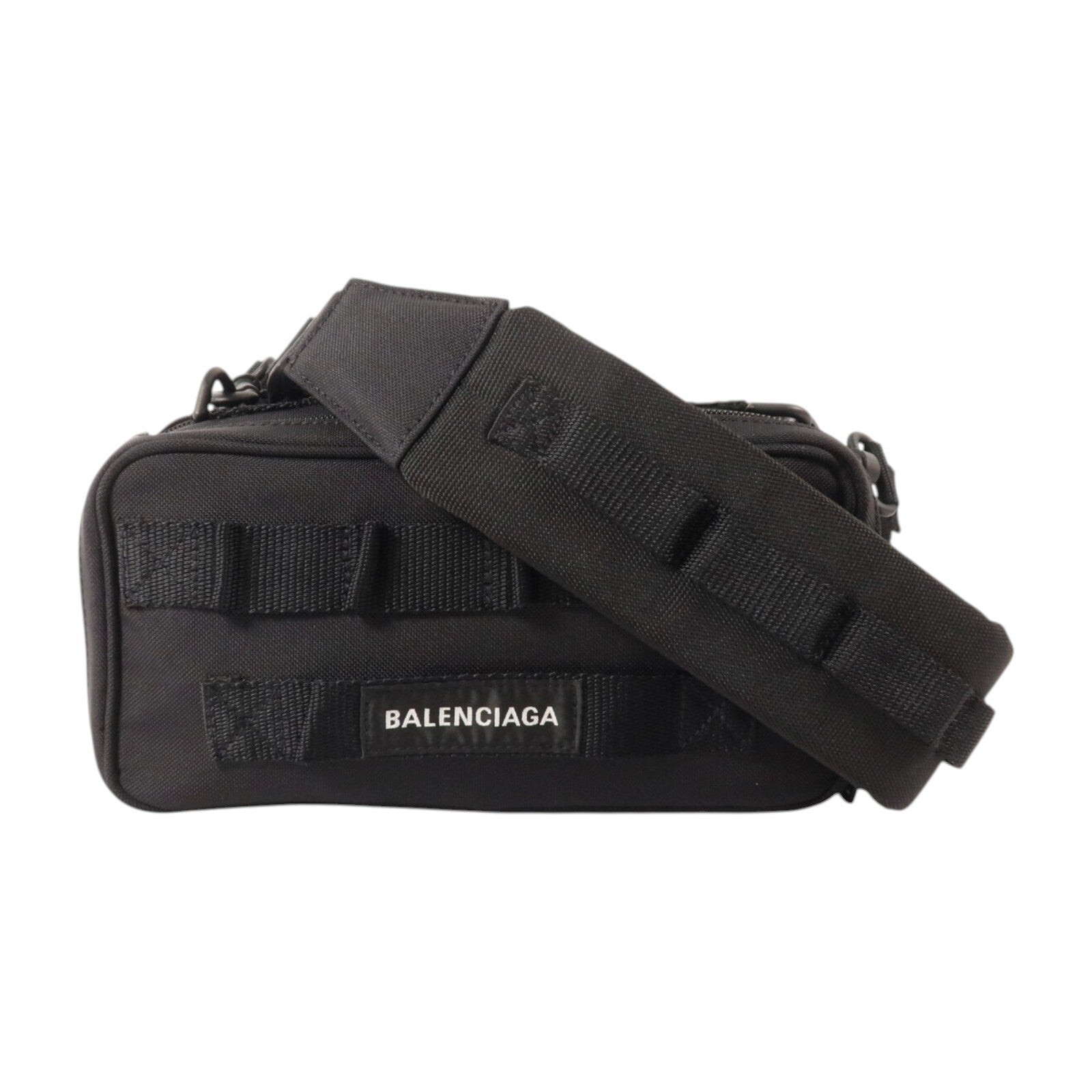 BALENCIAGA 帆布Army Camera Bag手挽肩背兩用袋