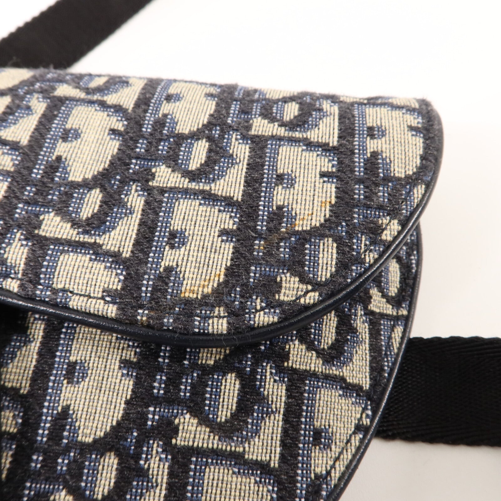 Dior 帆布Saddle Oblique Waist Belt Bag腰包