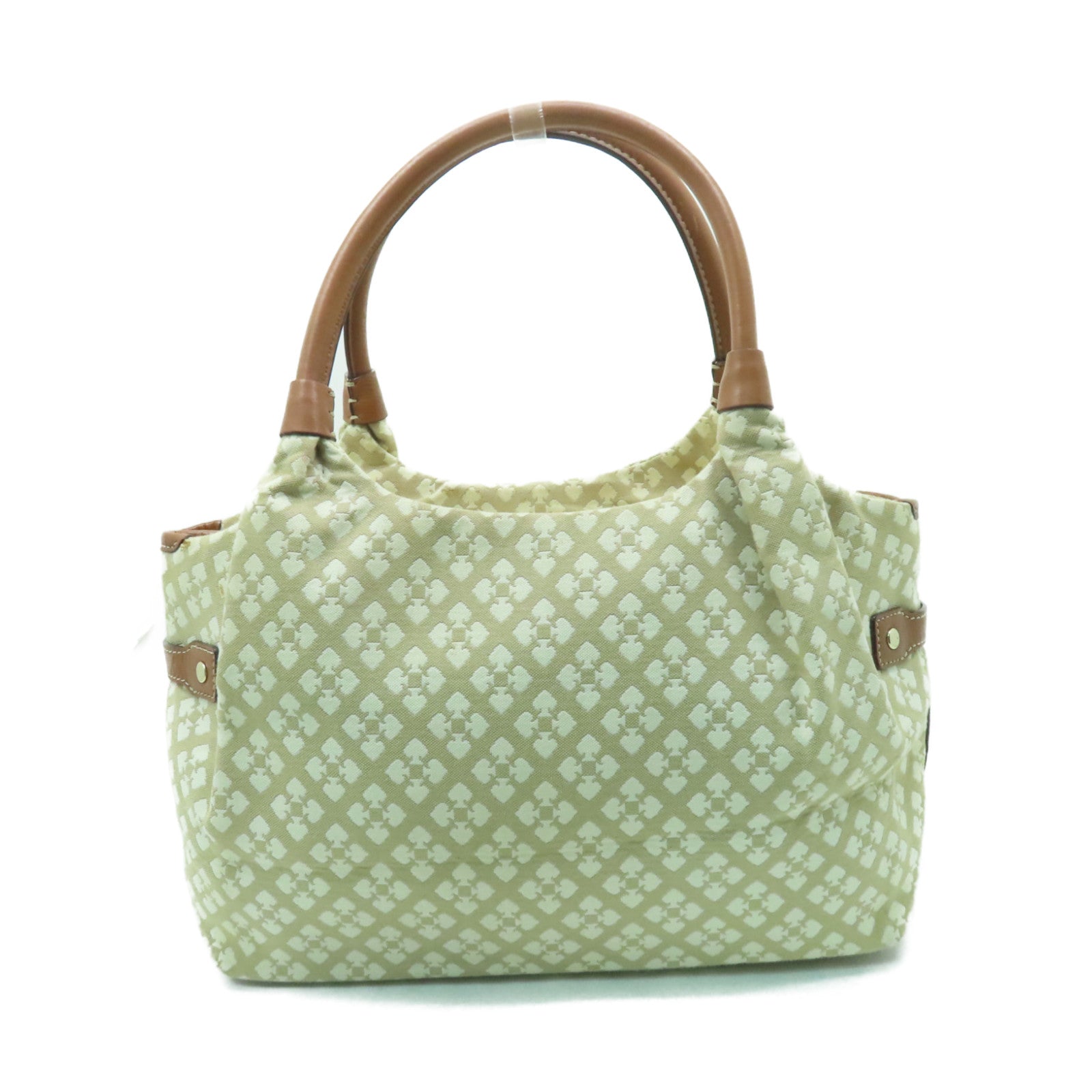 Kate Spade 【激減優惠】帆布Shoulder Bag金扣肩背袋啡色