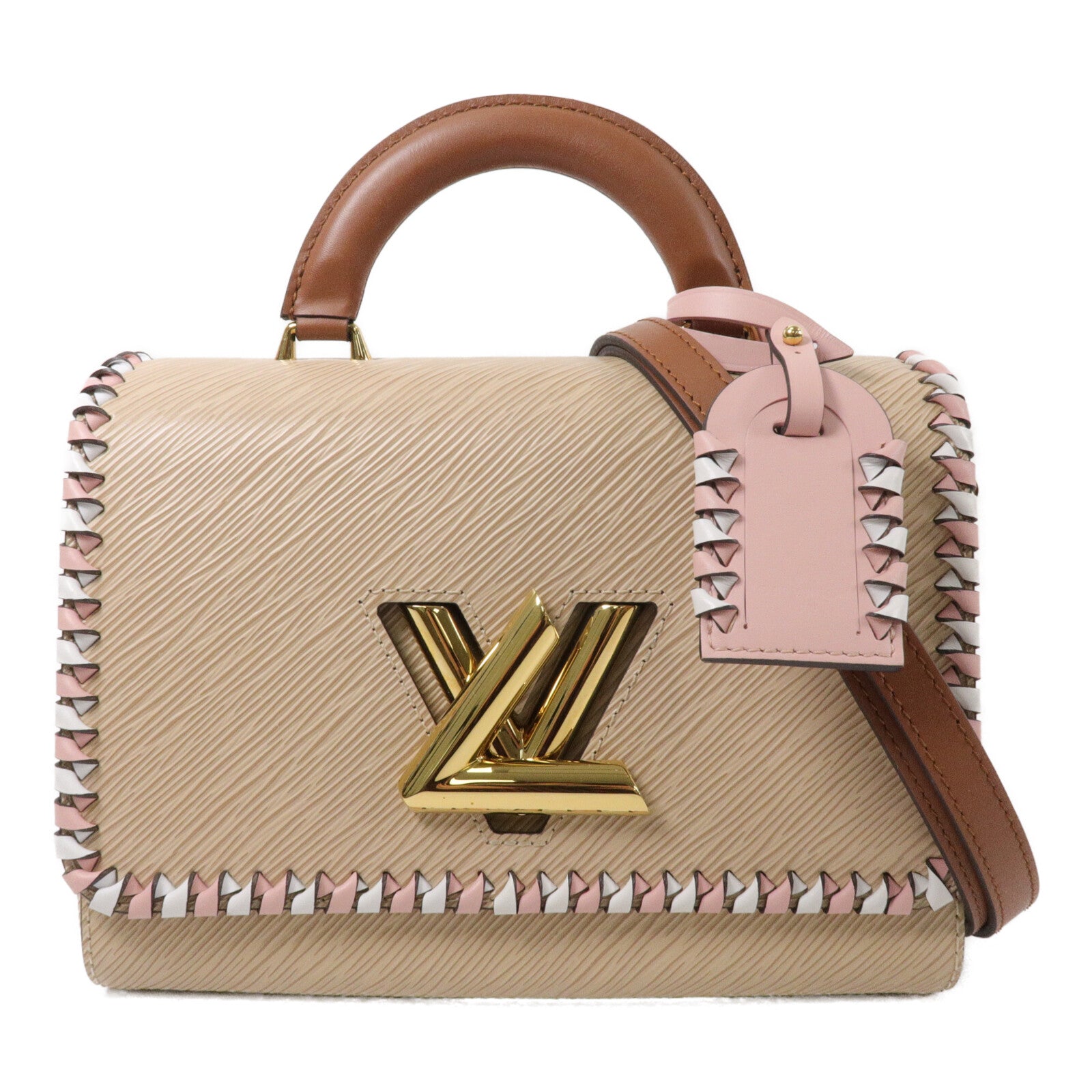 LOUIS VUITTON Epi Twist Top Handle MM手挽肩背兩用袋
