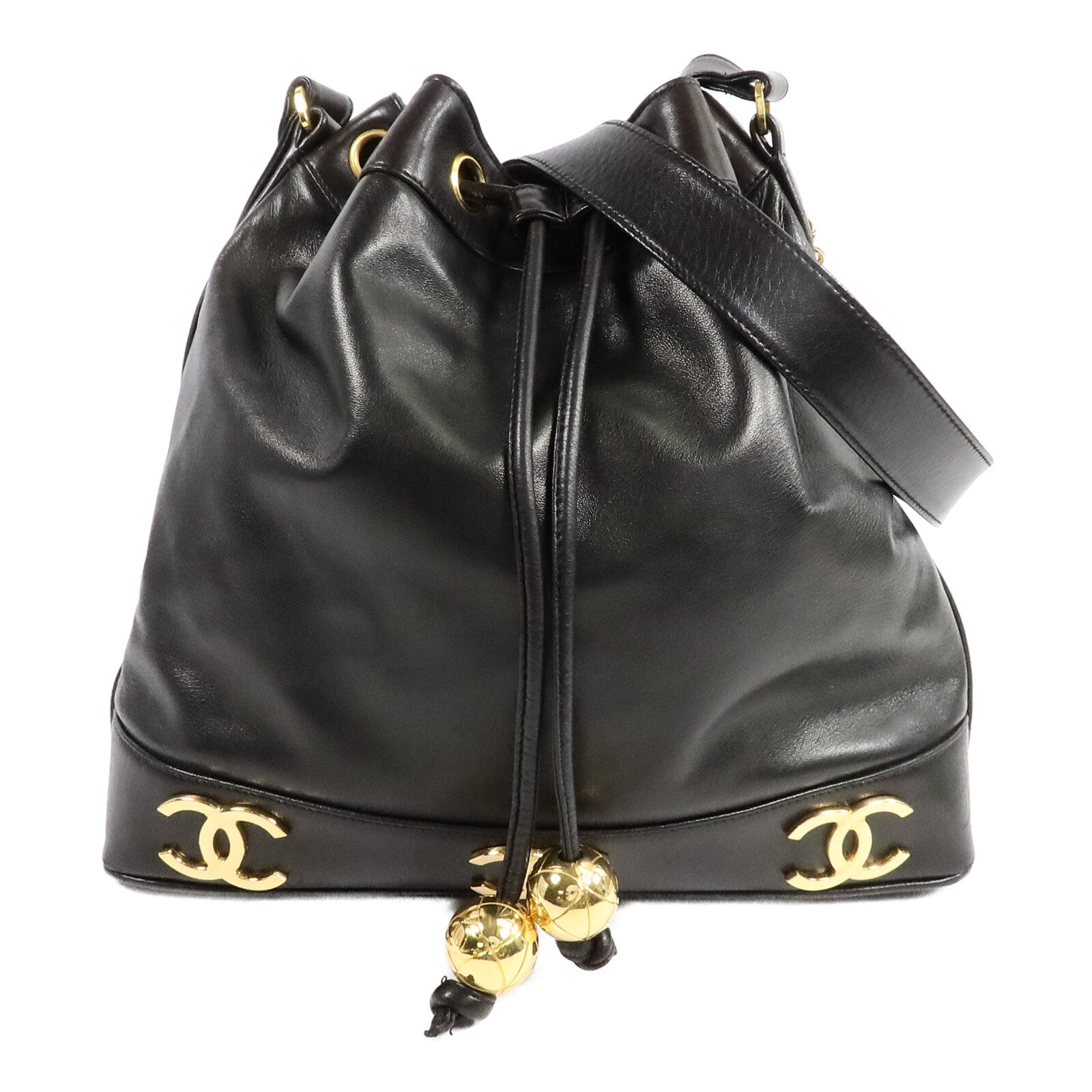 CHANEL 羊皮皮革Vintage Shoulder Bag肩背袋