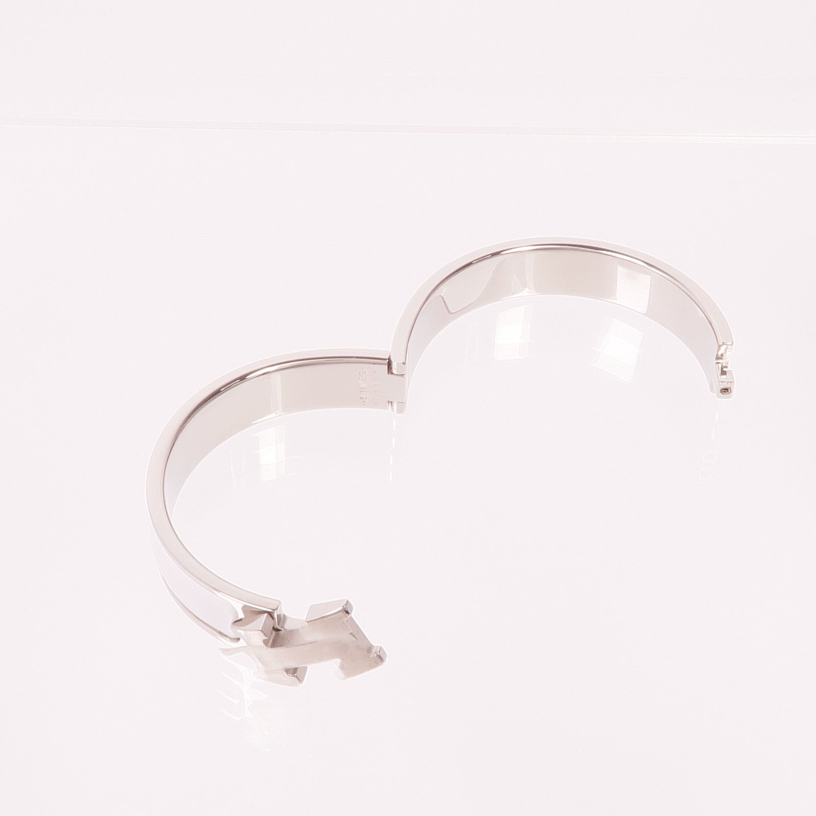 HERMES 琺瑯/金屬Clic H手鐲