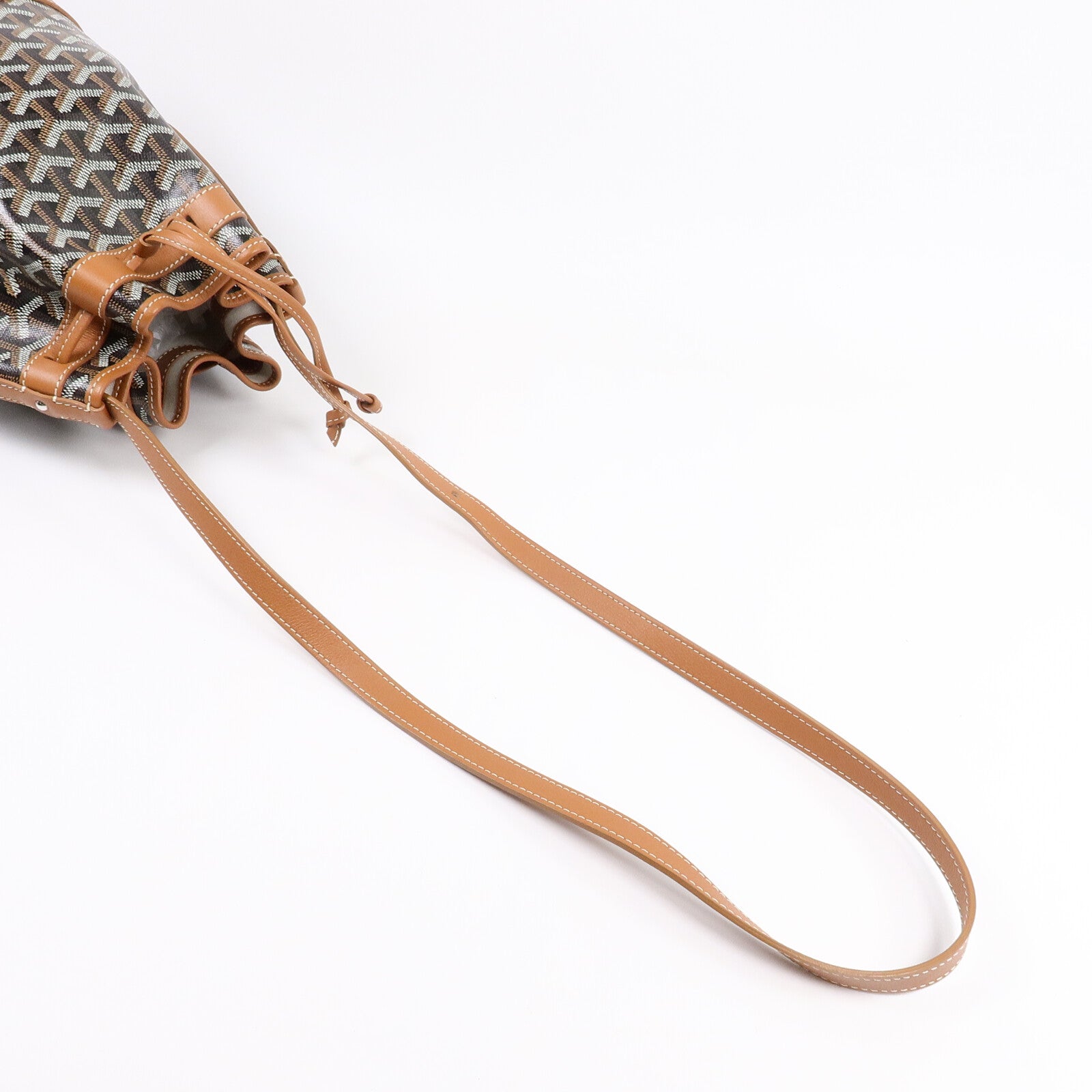 GOYARD 塗層帆布Petit Flot Bucket PM肩背袋