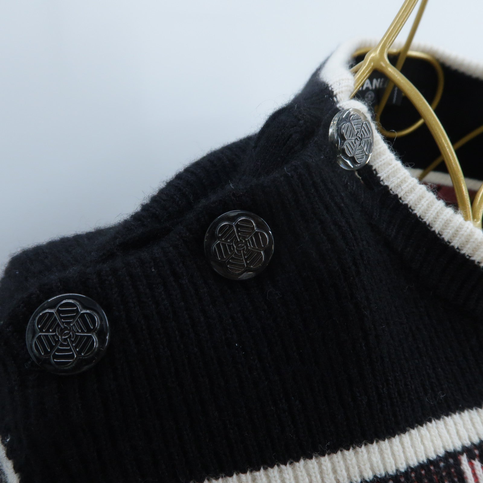 CHANEL Cashmere/Polyamide Knitted Long-Sleeve Dress連身裙
