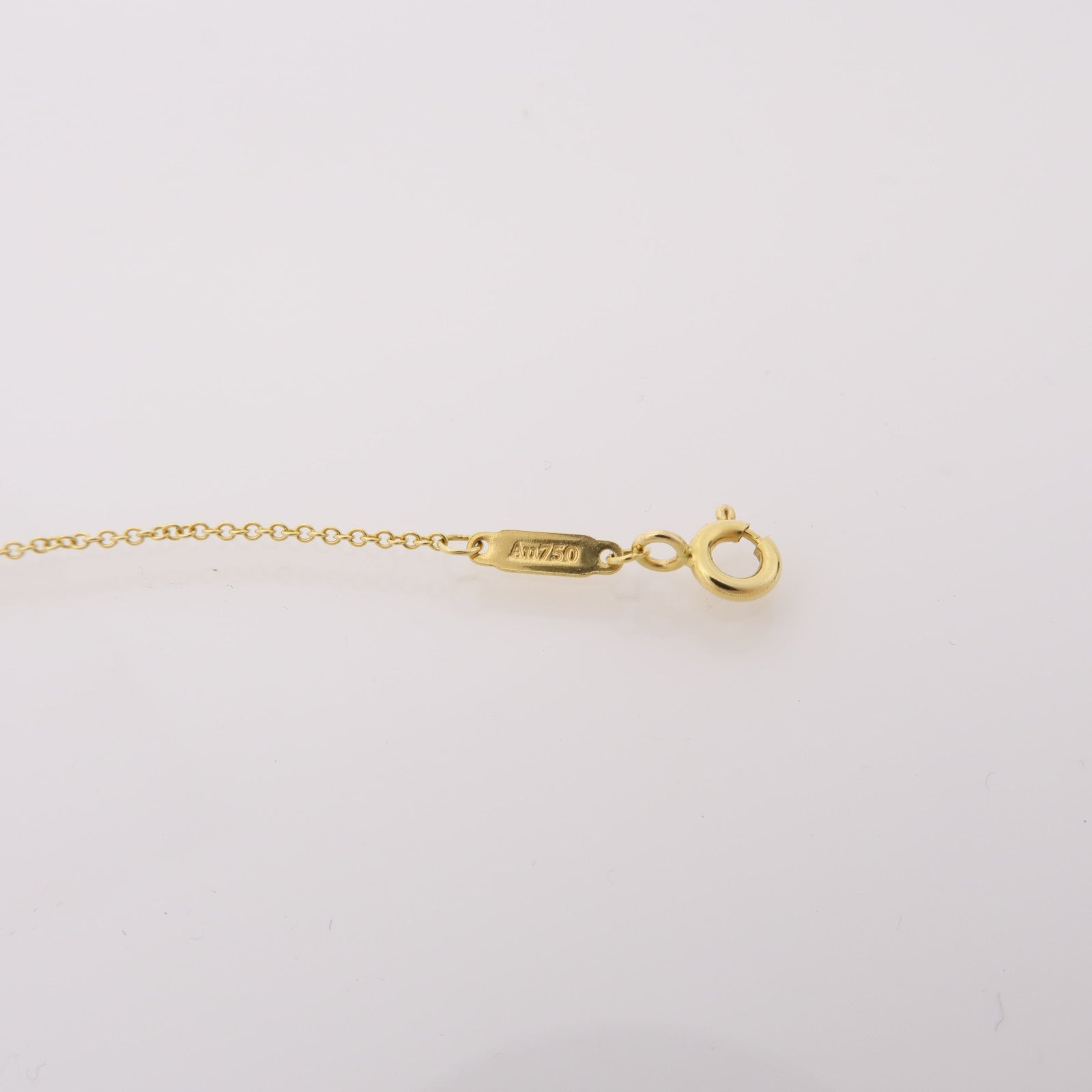 TIFFANY＆CO 18K黃金Smile Necklace項鍊