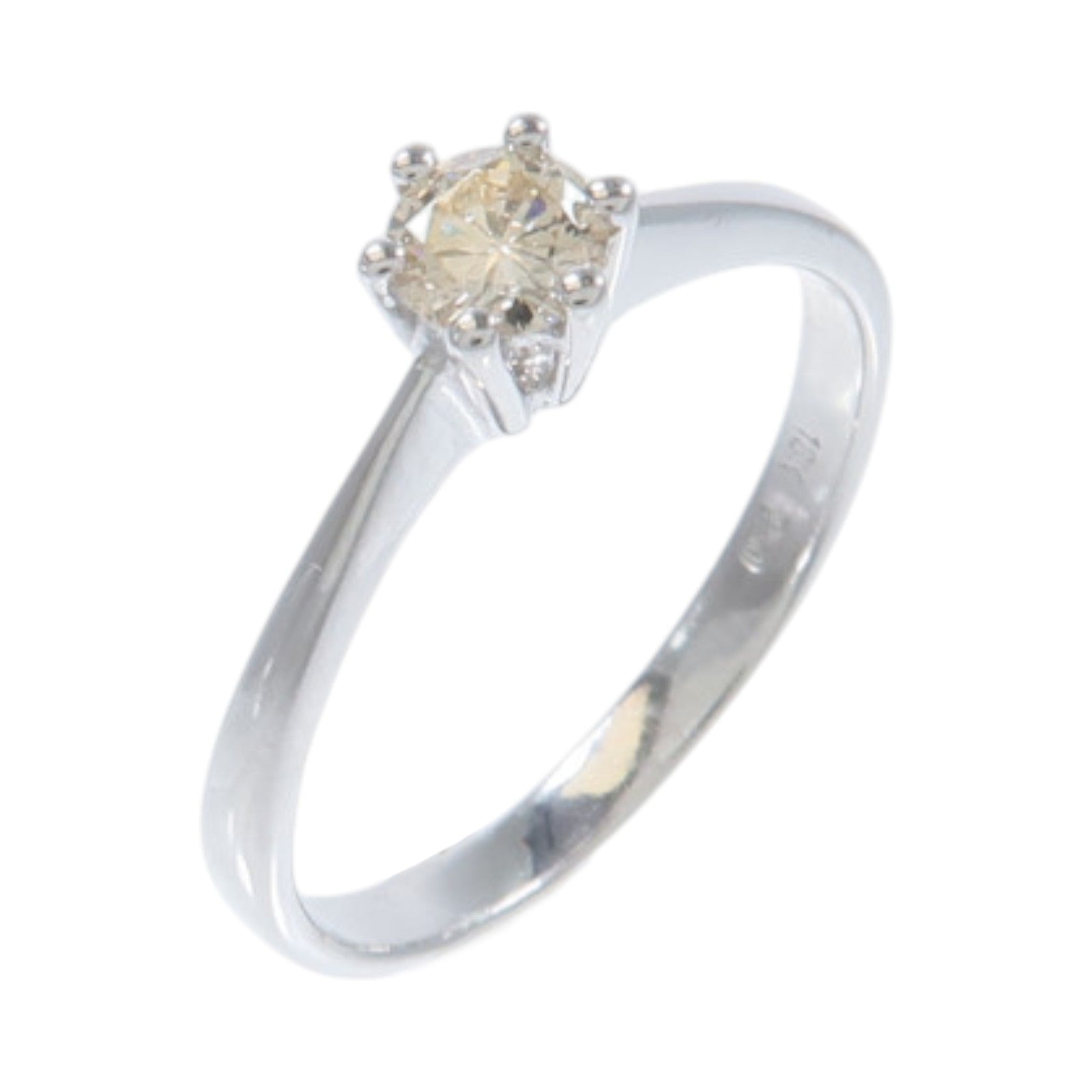 JEWELRY 18K白金Diamond Ring鑽石戒指
