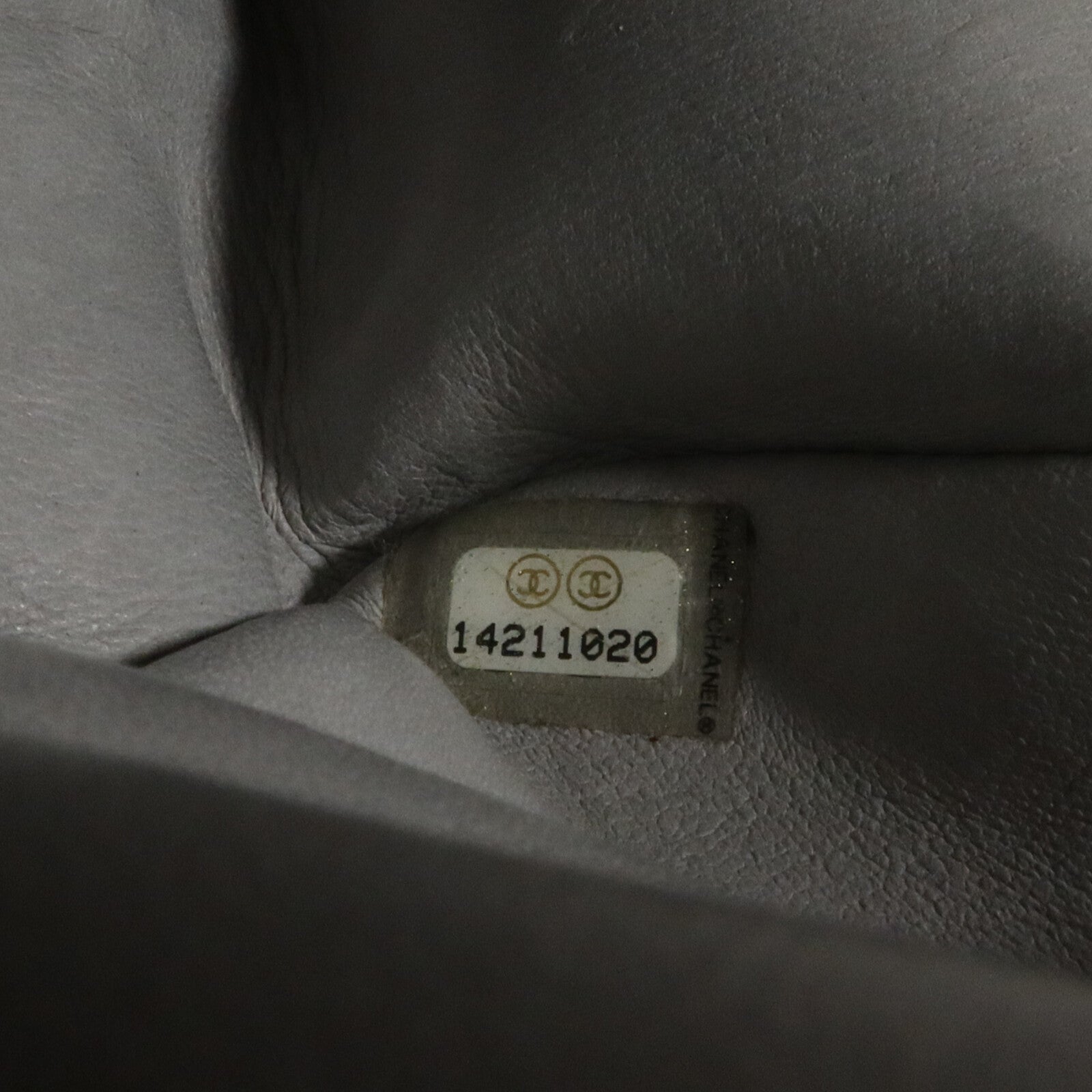 CHANEL 蛇皮皮革2.55 Reissue Large鏈帶肩背袋