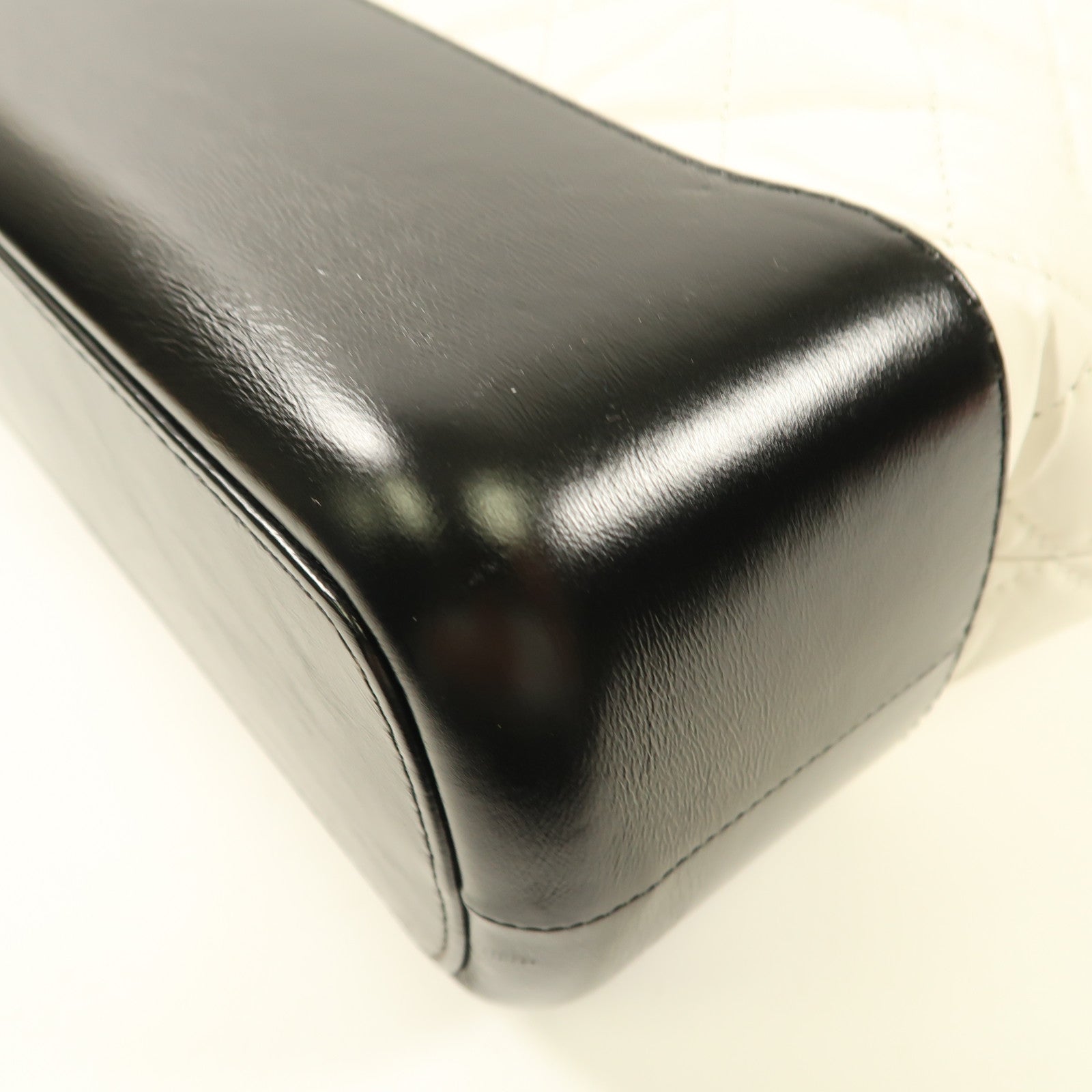 CHANEL 牛皮皮革Gabrielle銀扣/金扣手挽肩背兩用袋