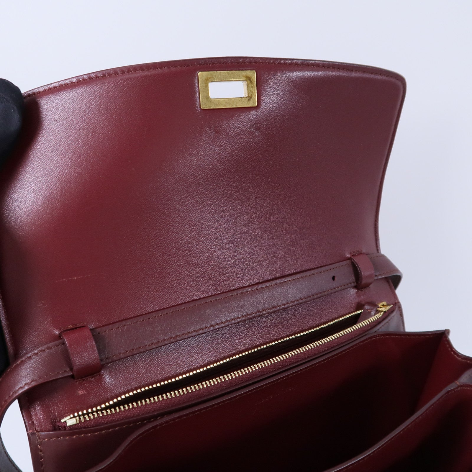 CELINE 牛皮皮革Classic Box Medium肩背袋