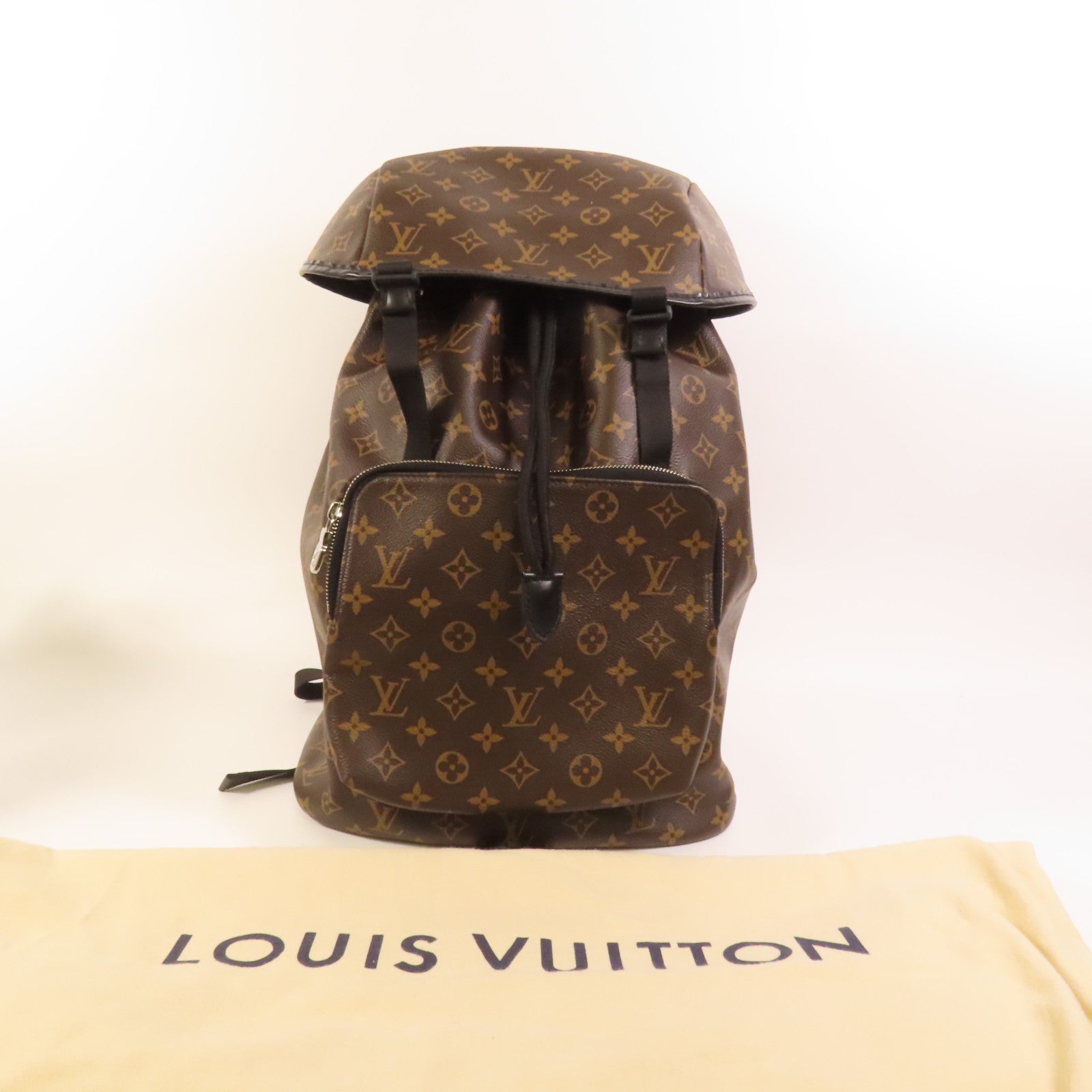 LOUIS VUITTON 【激減優惠】Monogram Zack Backpack銀扣背包