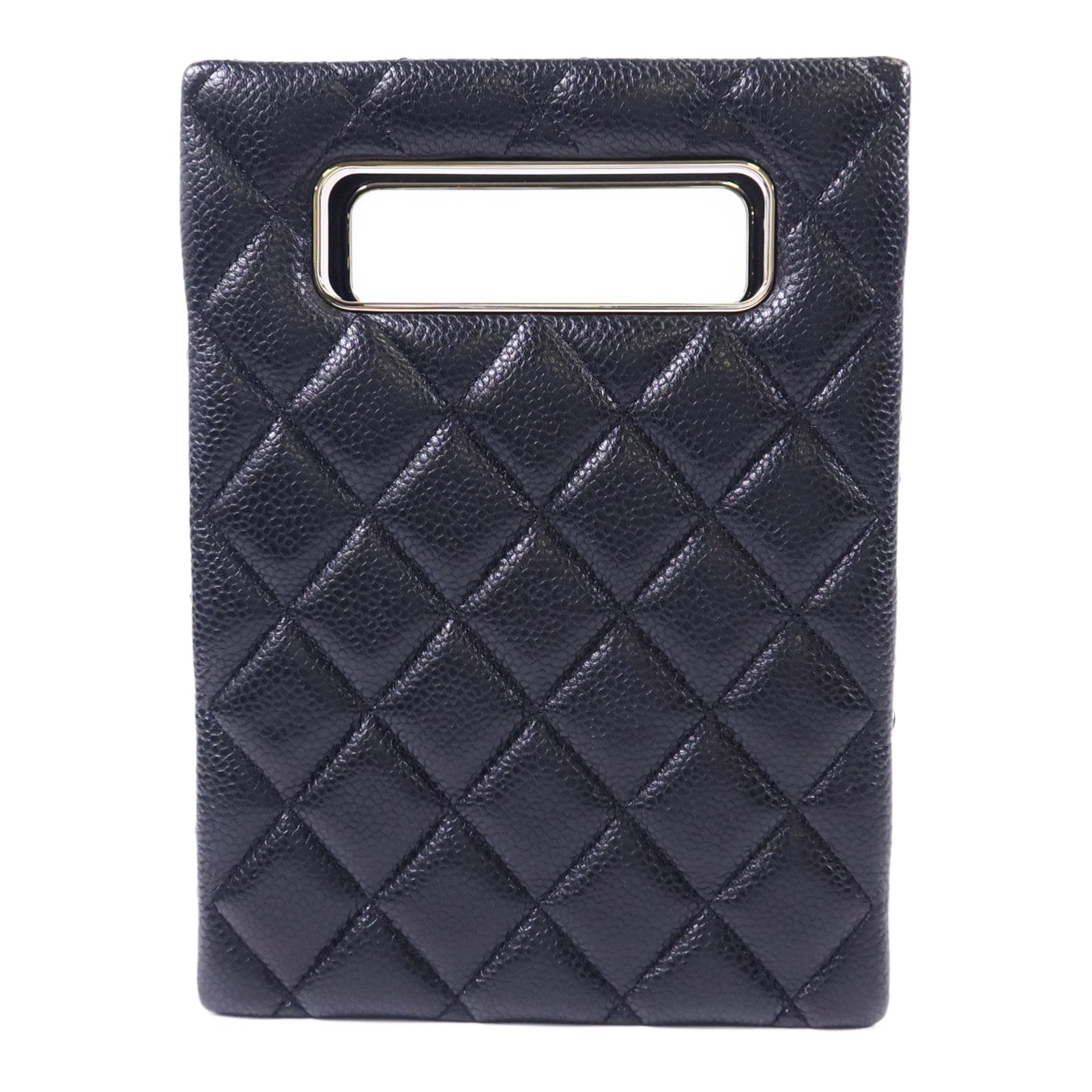 CHANEL 牛皮皮革Chain Shoulder金扣鏈帶肩背袋