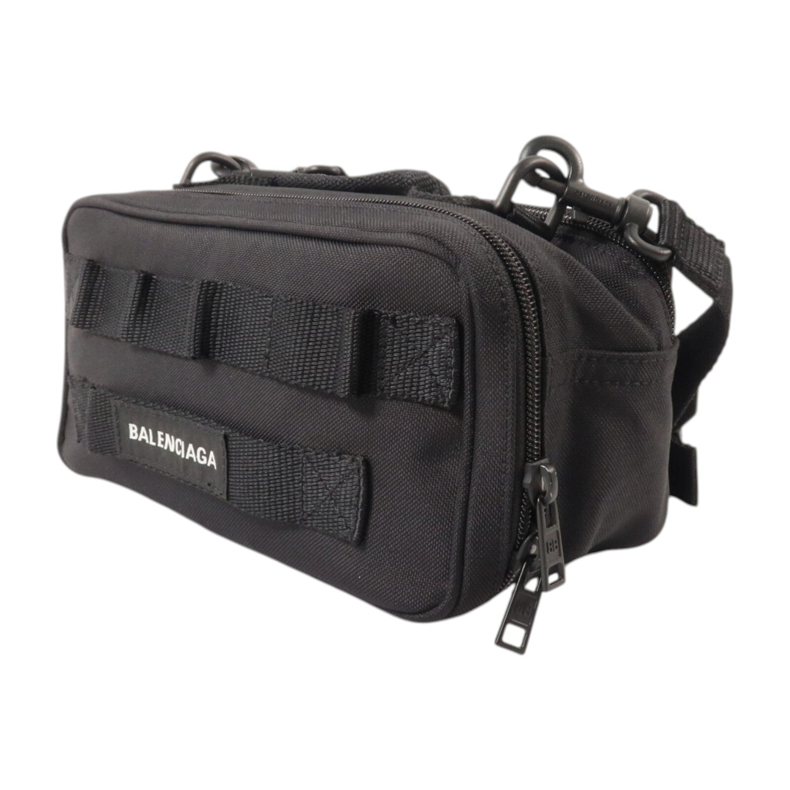 BALENCIAGA 帆布Army Camera Bag手挽肩背兩用袋